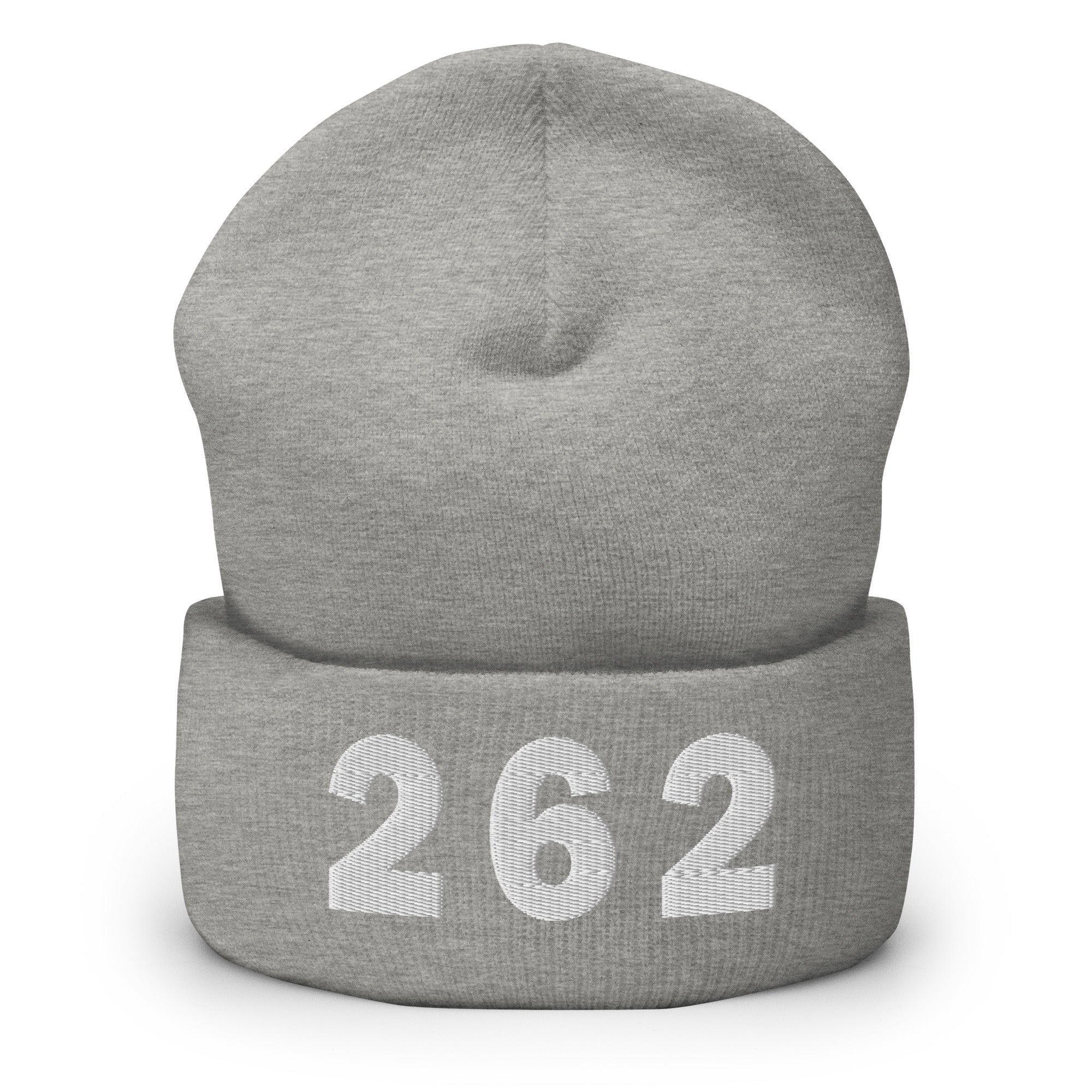 262 Area Code Cuffed Beanie