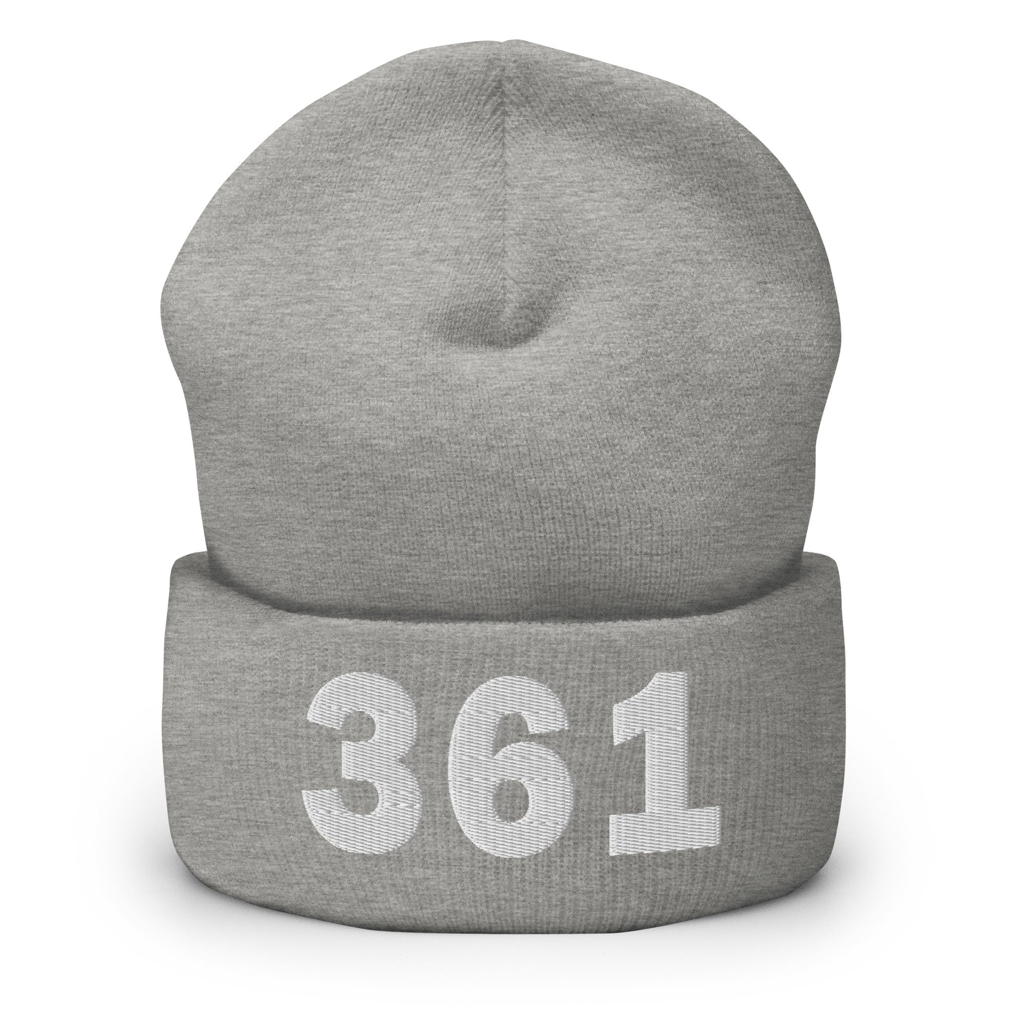 361 Area Code Cuffed Beanie