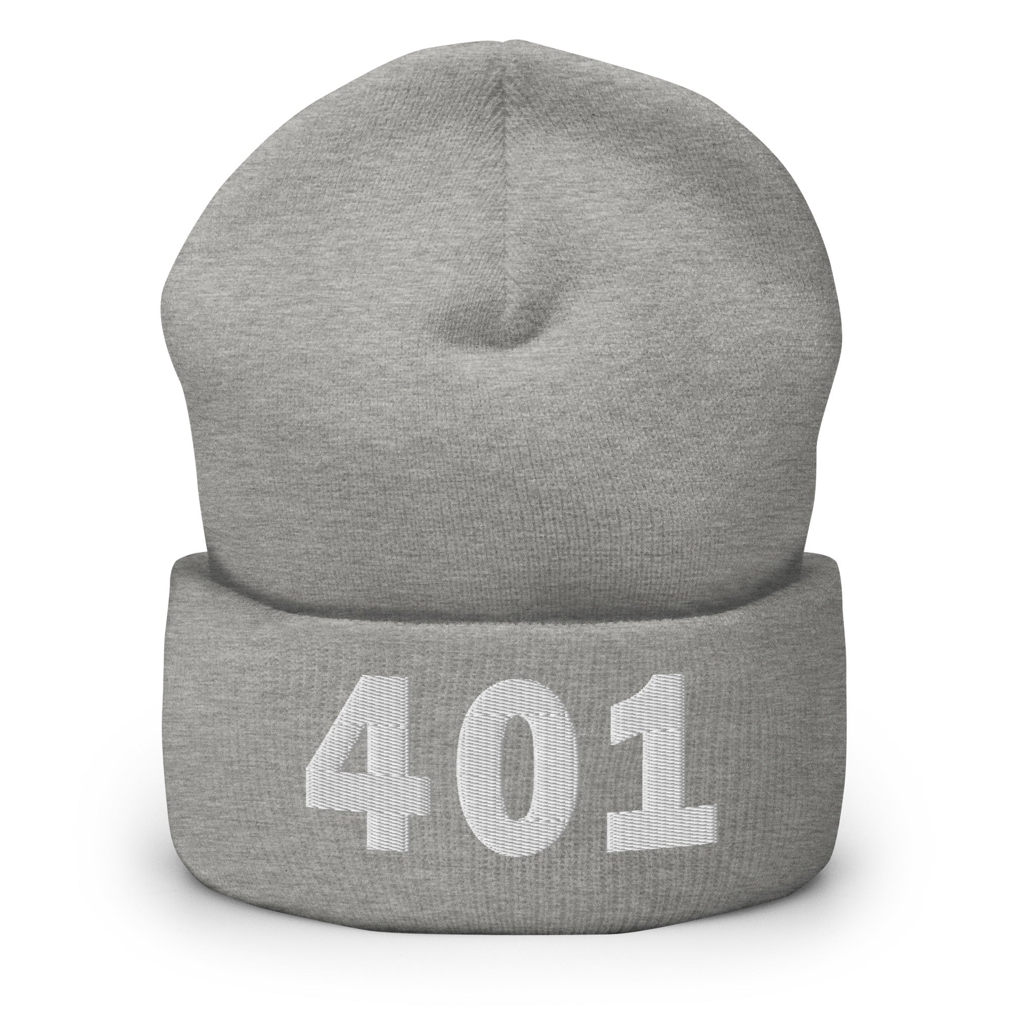 401 Area Code Cuffed Beanie