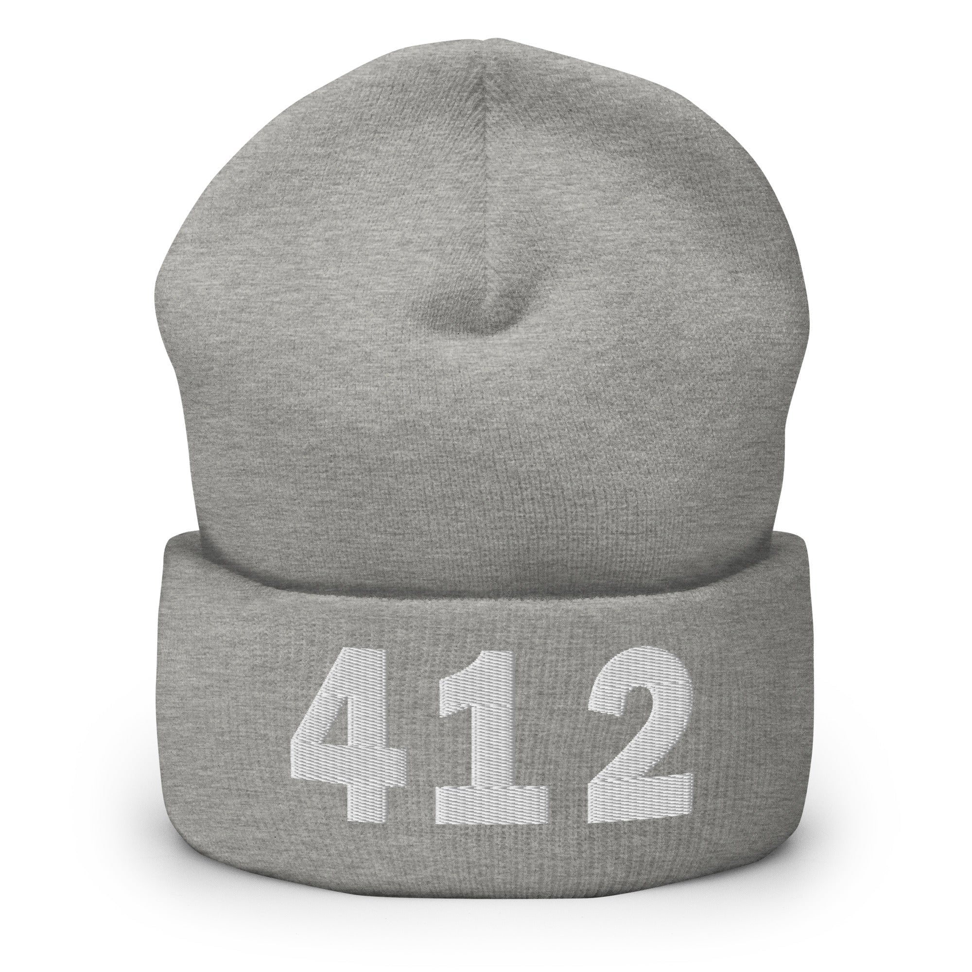 412 Area Code Cuffed Beanie
