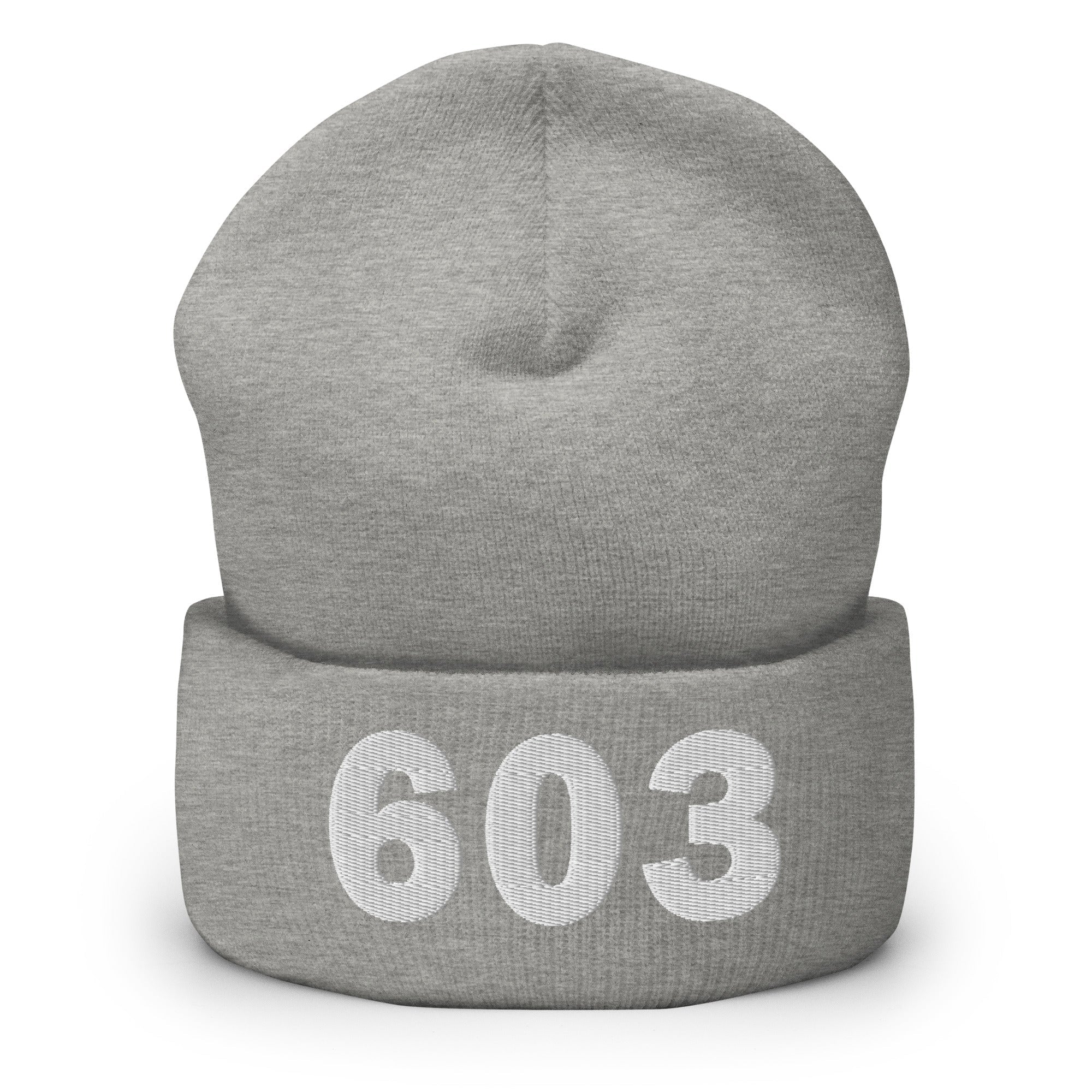 603 Area Code Cuffed Beanie
