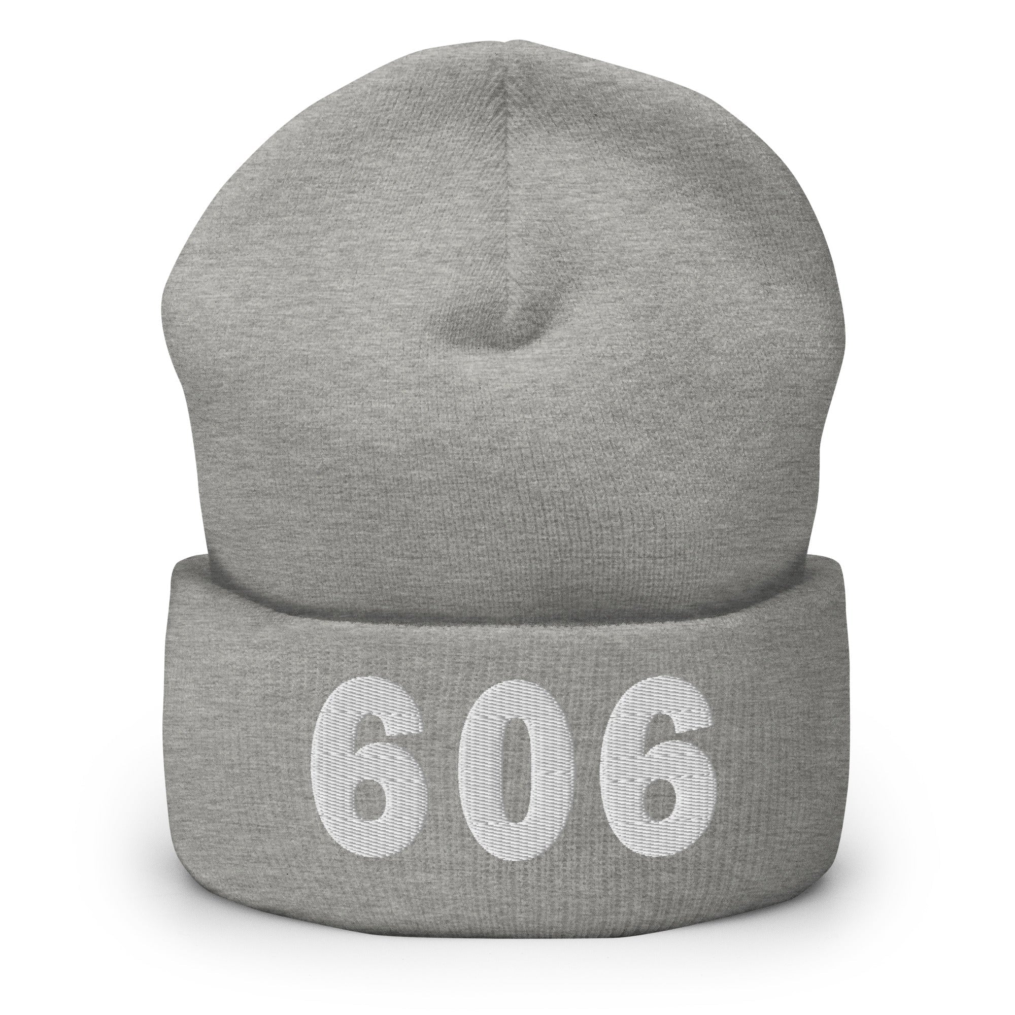 606 Area Code Cuffed Beanie