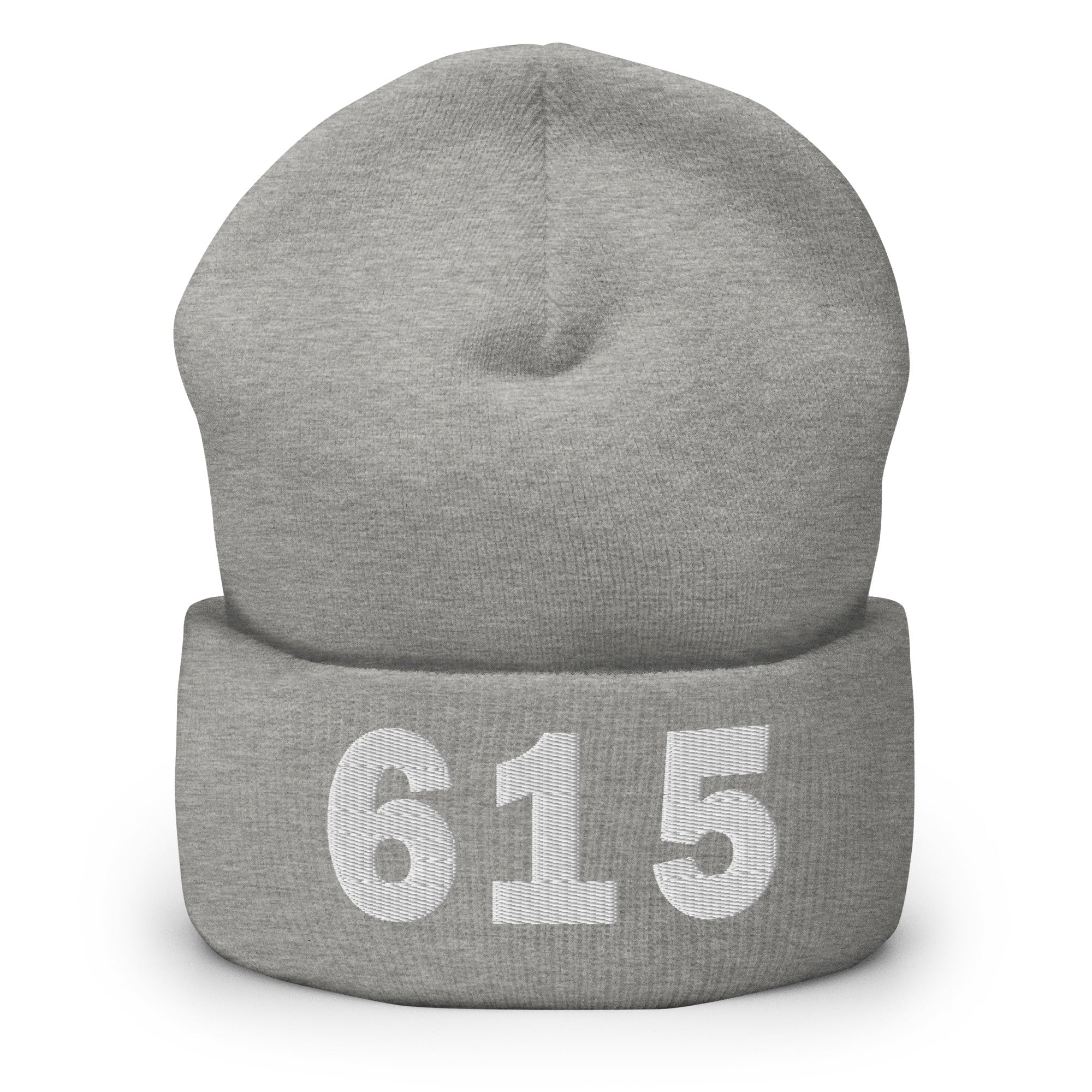 615 Area Code Cuffed Beanie
