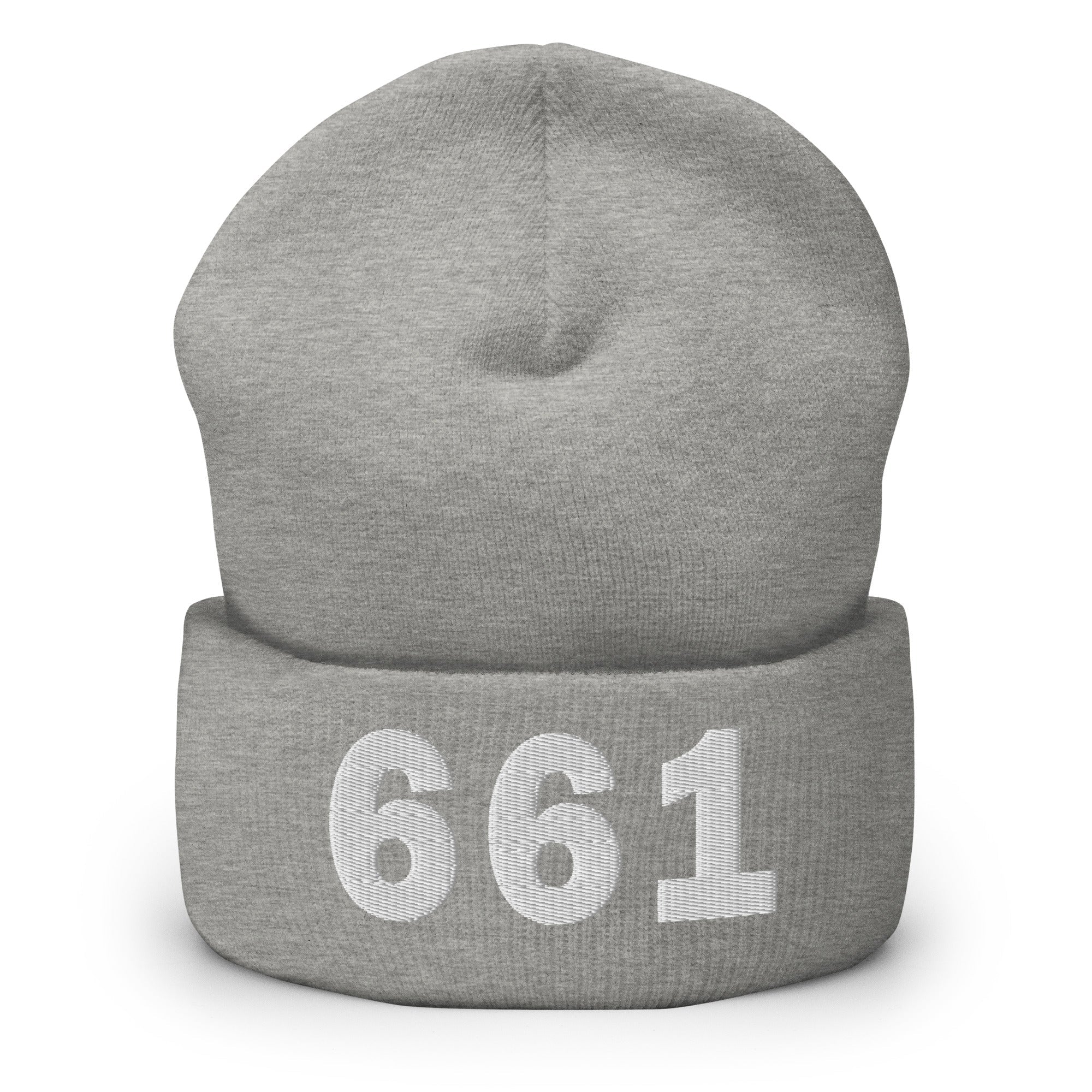 661 Area Code Cuffed Beanie