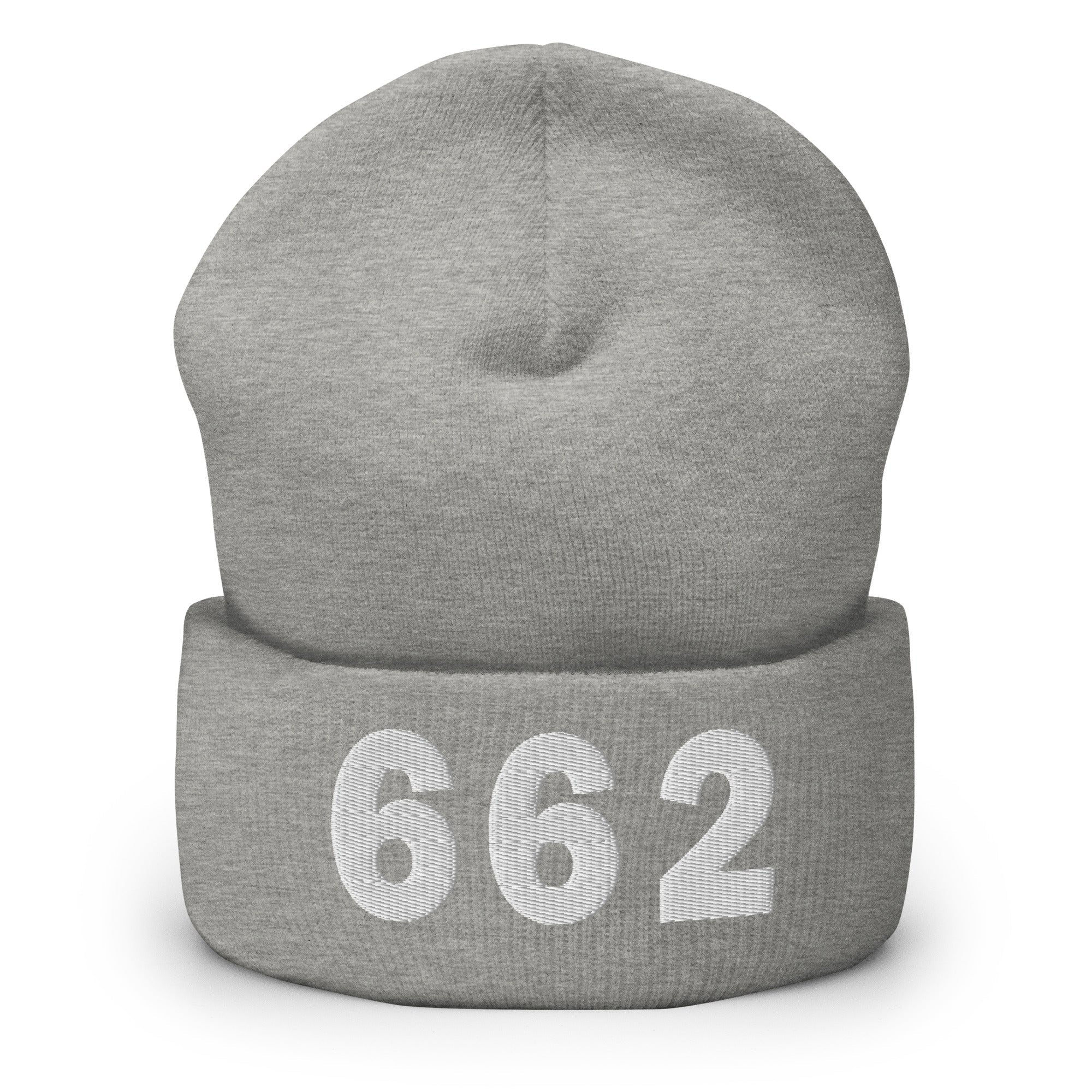 662 Area Code Cuffed Beanie