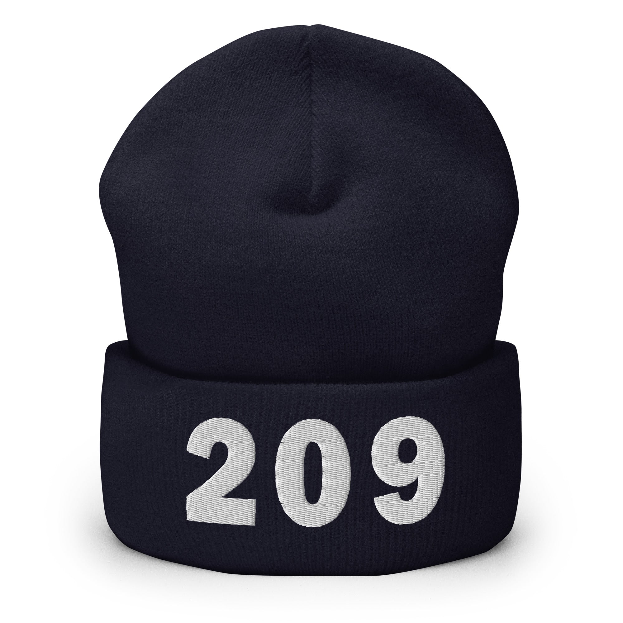 209 Area Code Cuffed Beanie