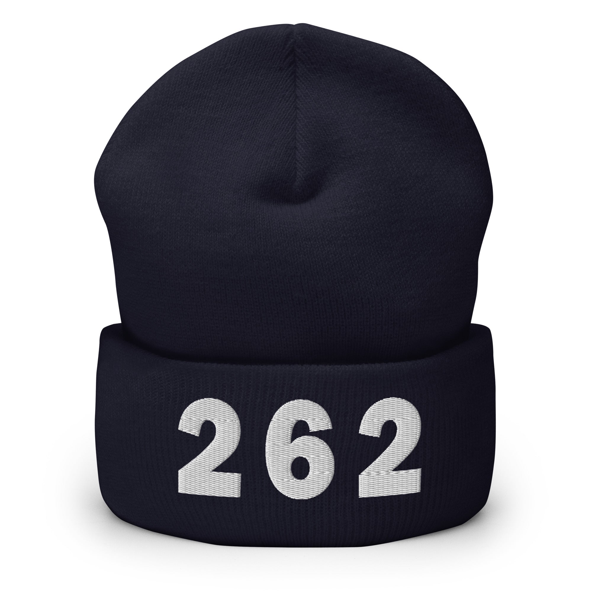 262 Area Code Cuffed Beanie