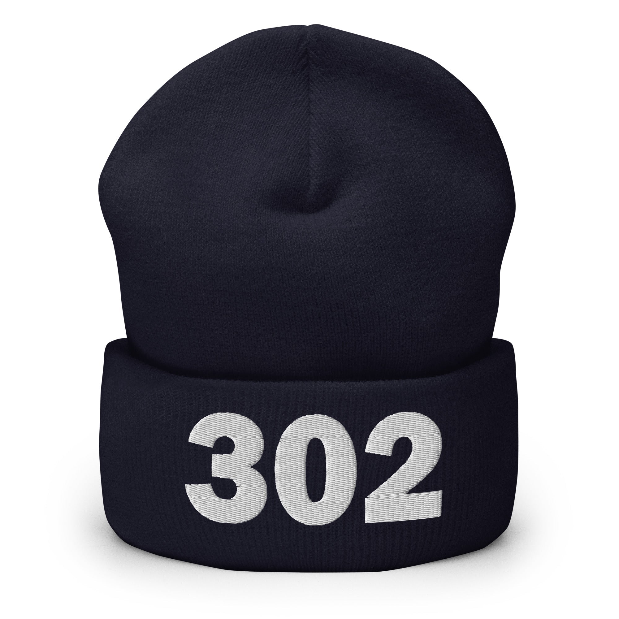 302 Area Code Cuffed Beanie
