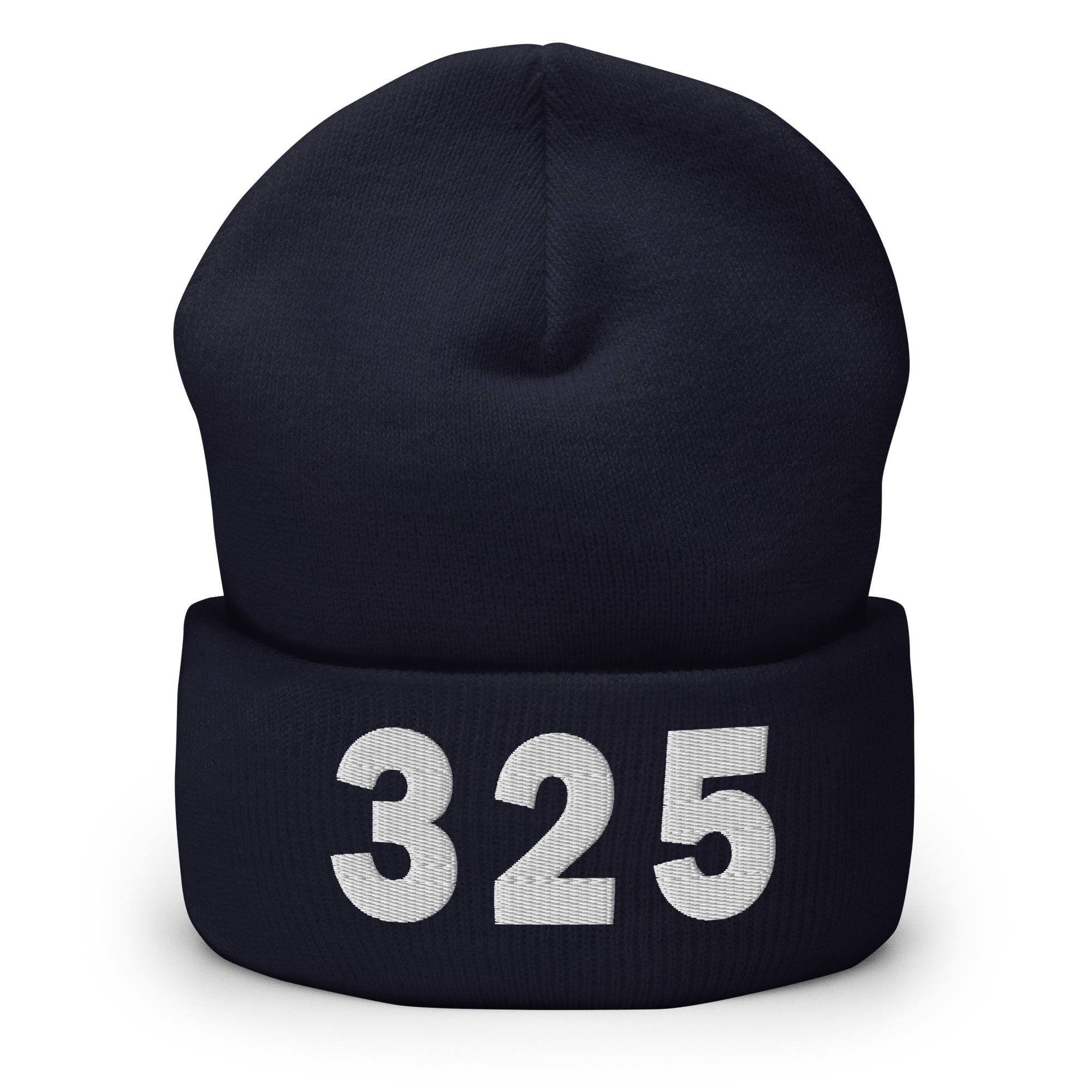 325 Area Code Cuffed Beanie