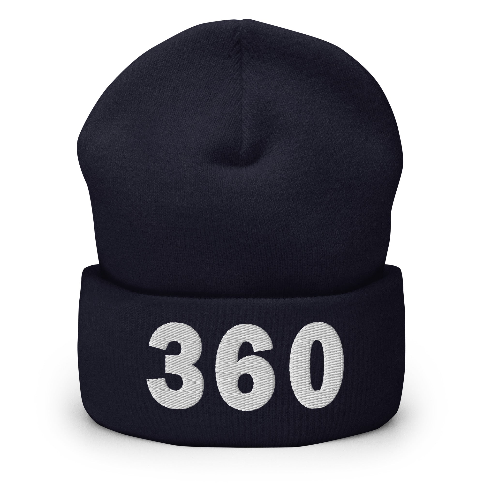360 Area Code Cuffed Beanie