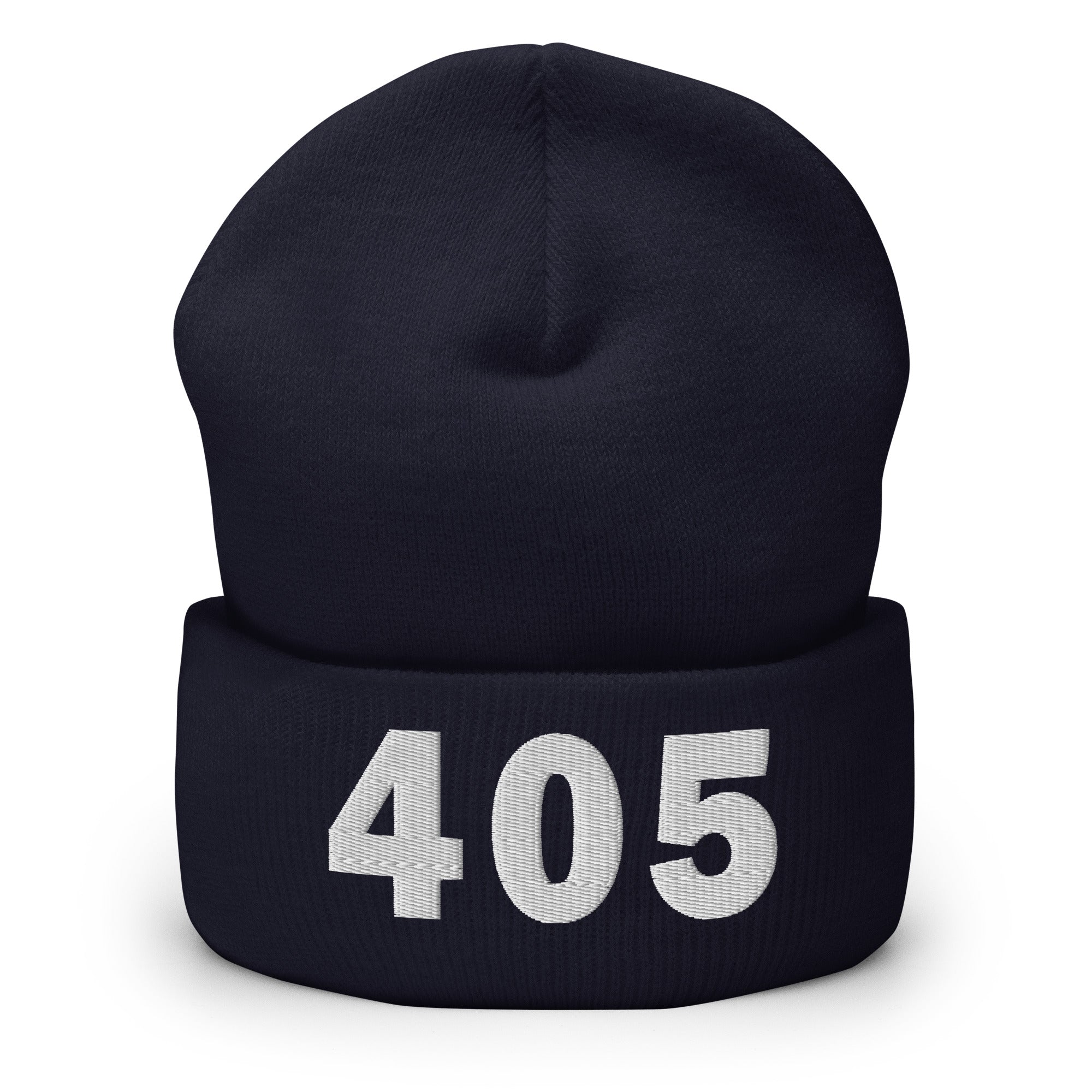 405 Area Code Cuffed Beanie