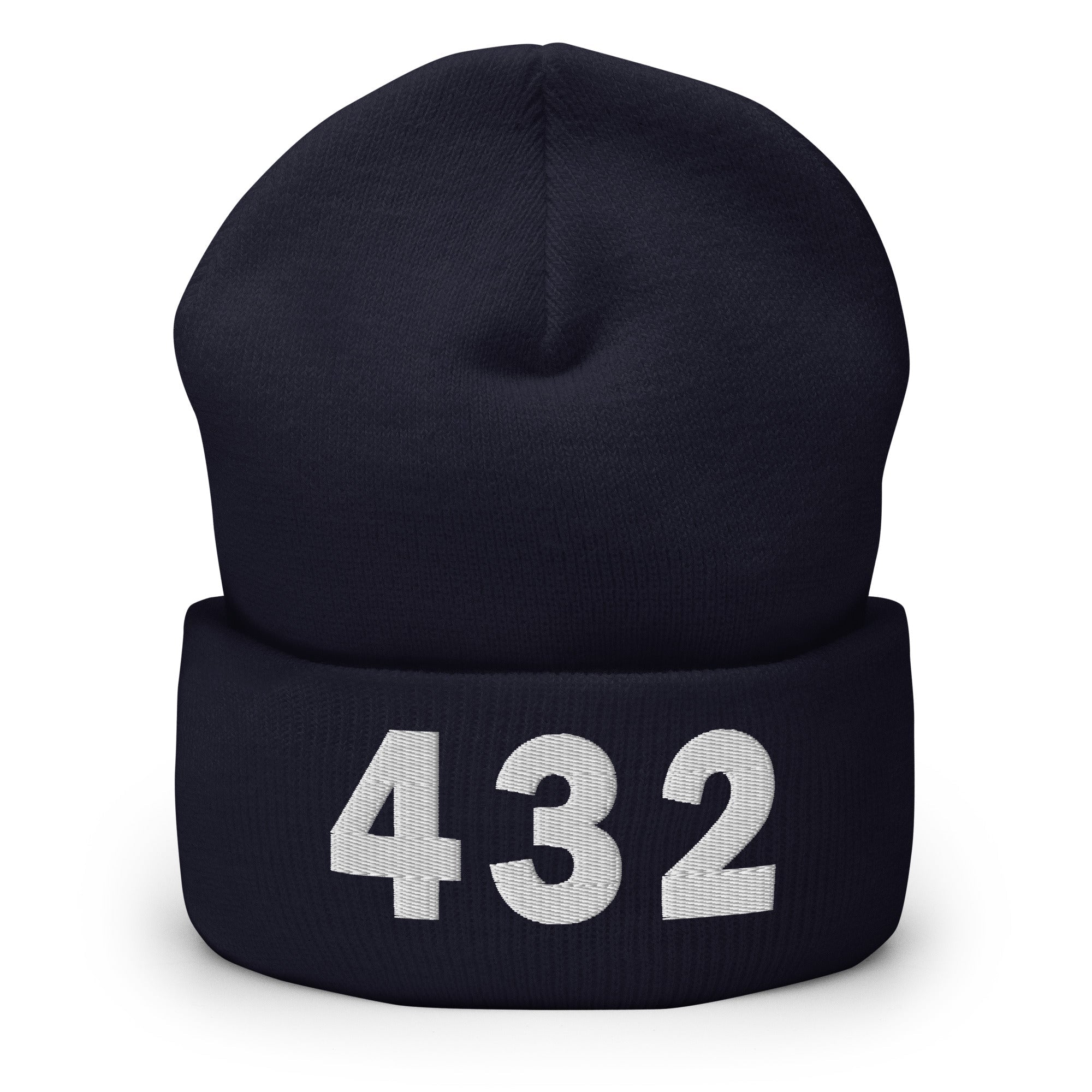 432 Area Code Cuffed Beanie