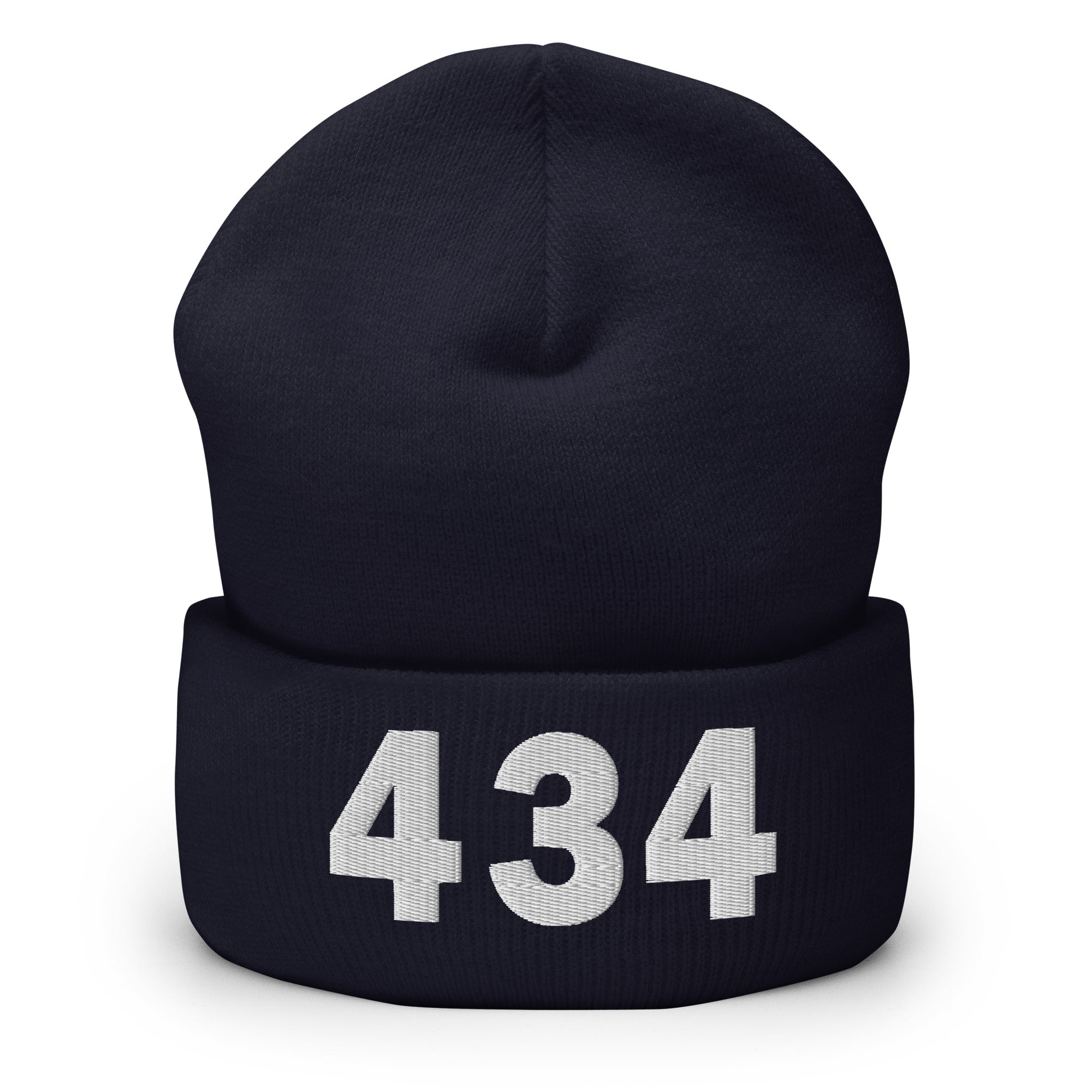 434 Area Code Cuffed Beanie