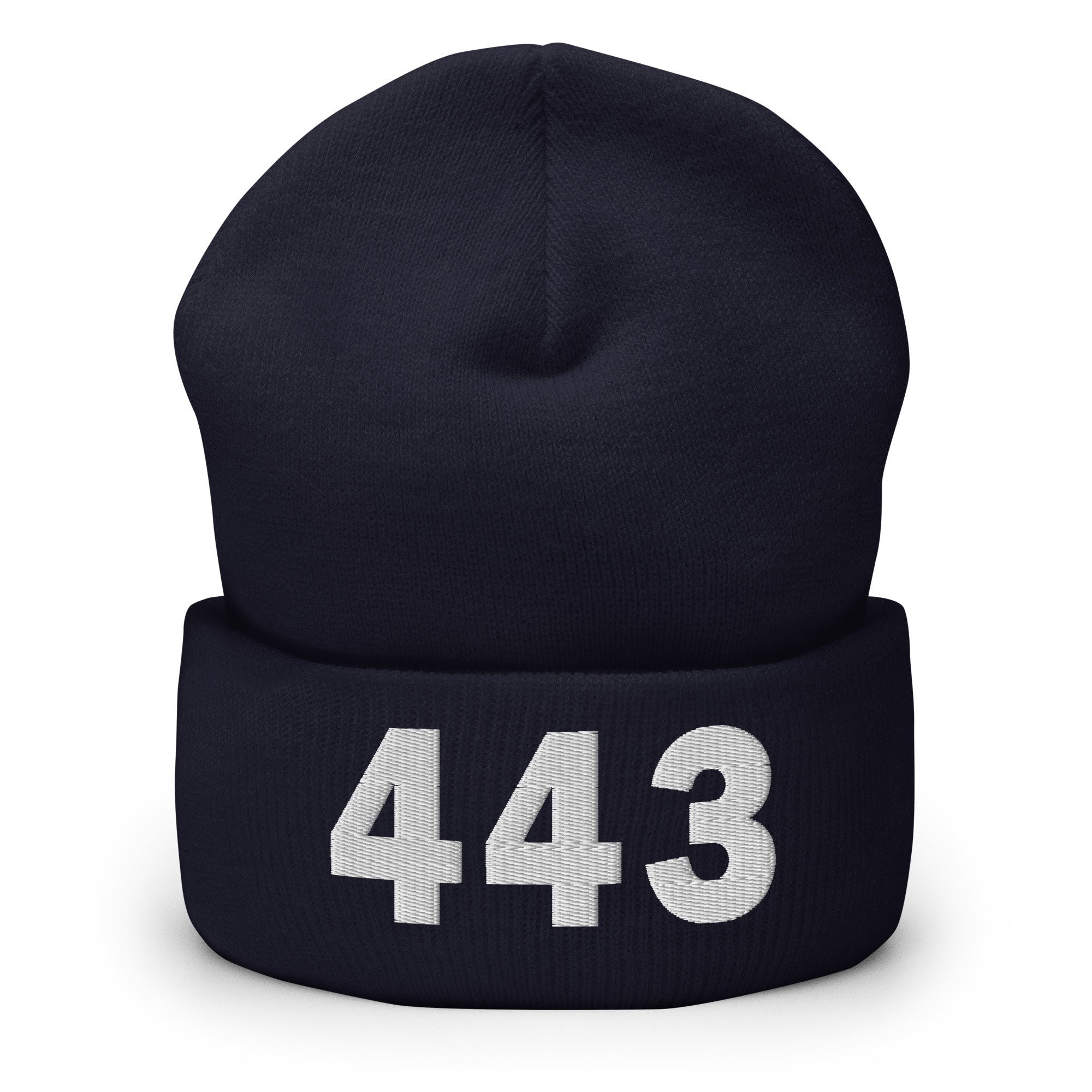 443 Area Code Cuffed Beanie