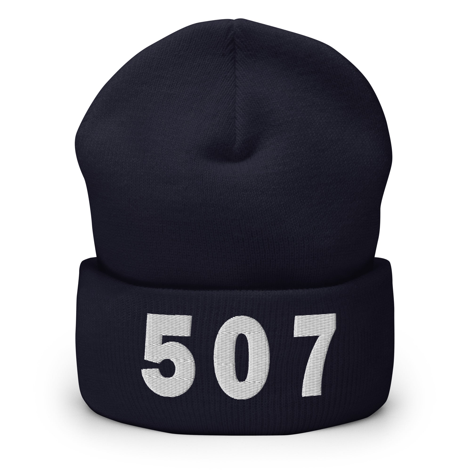 507 Area Code Cuffed Beanie