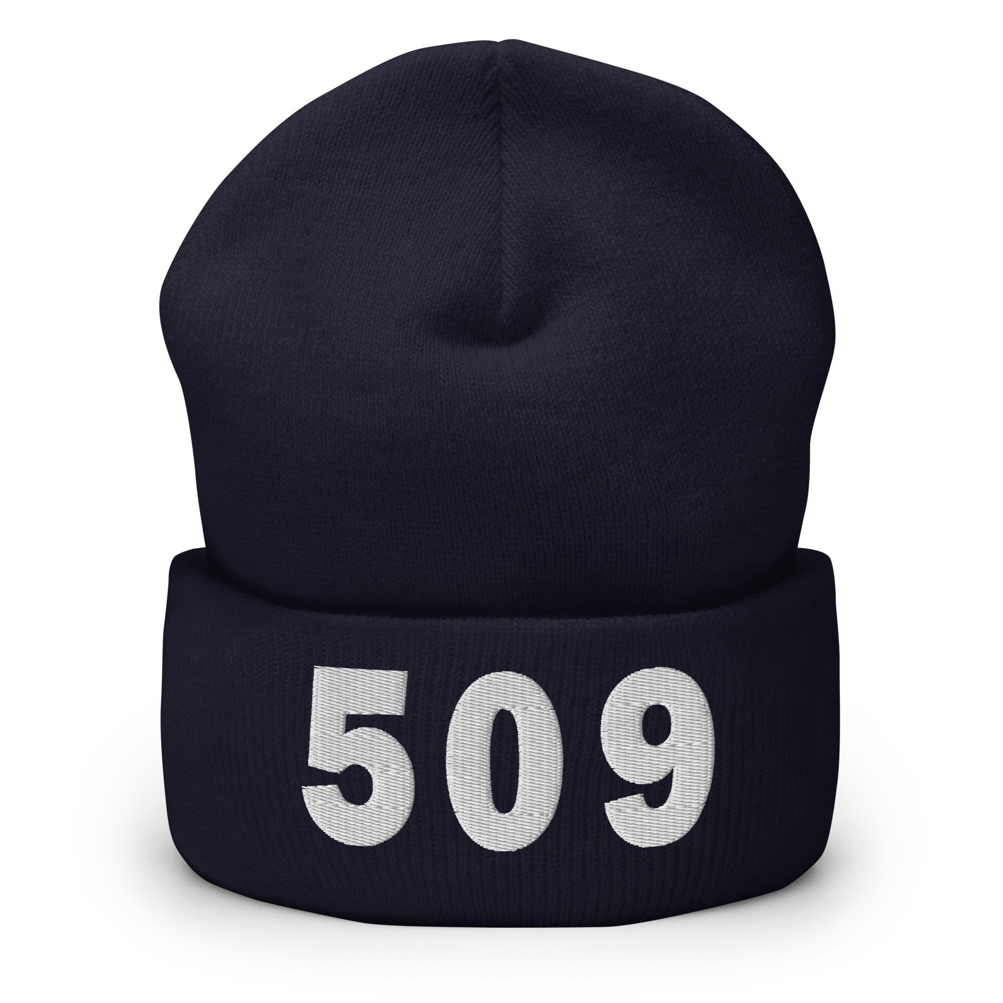 509 Area Code Cuffed Beanie