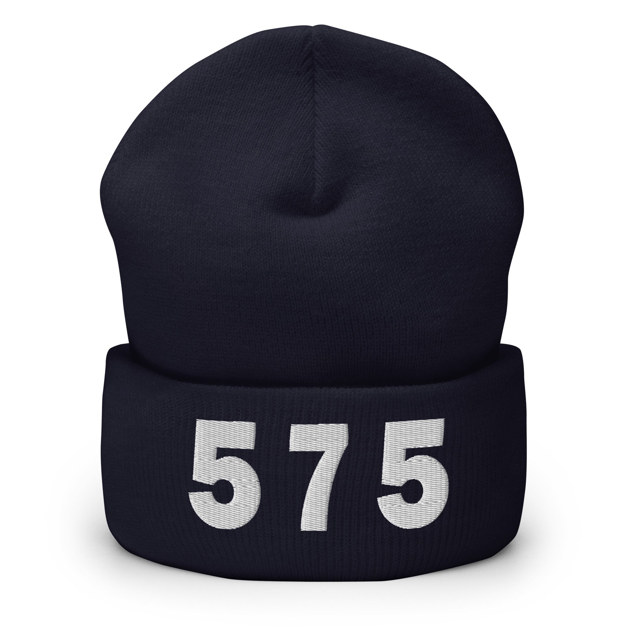 575 Area Code Cuffed Beanie