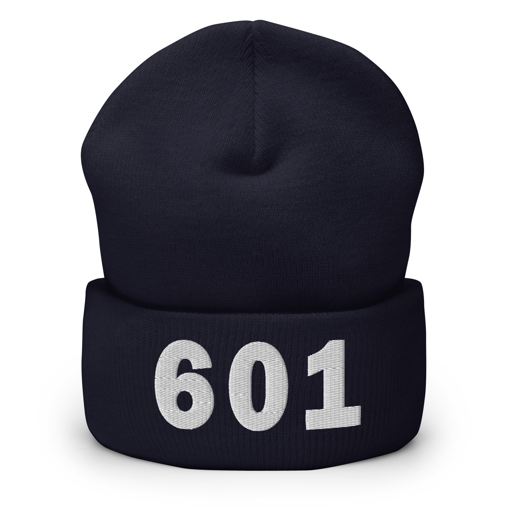 601 Area Code Cuffed Beanie