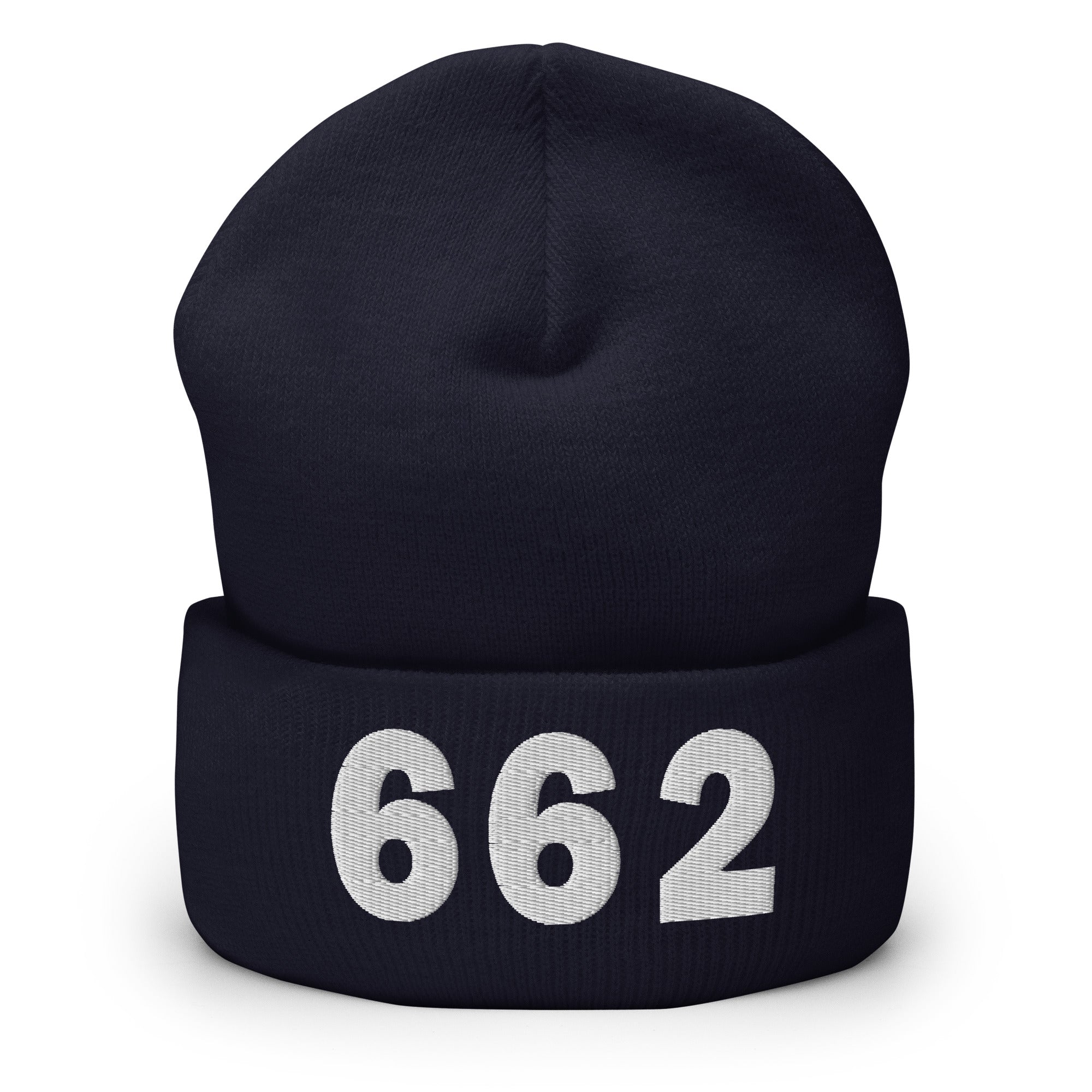 662 Area Code Cuffed Beanie