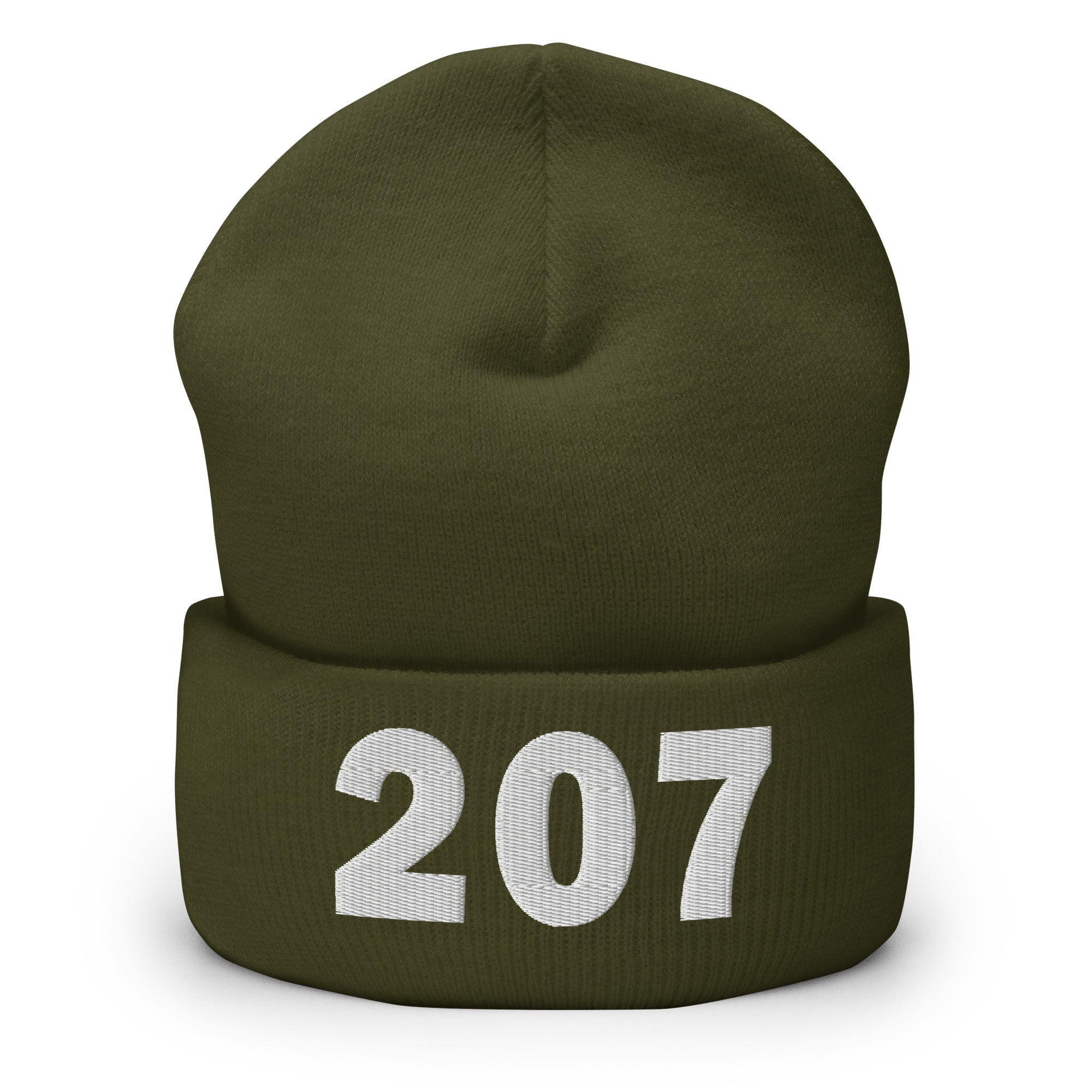 207 Area Code Cuffed Beanie