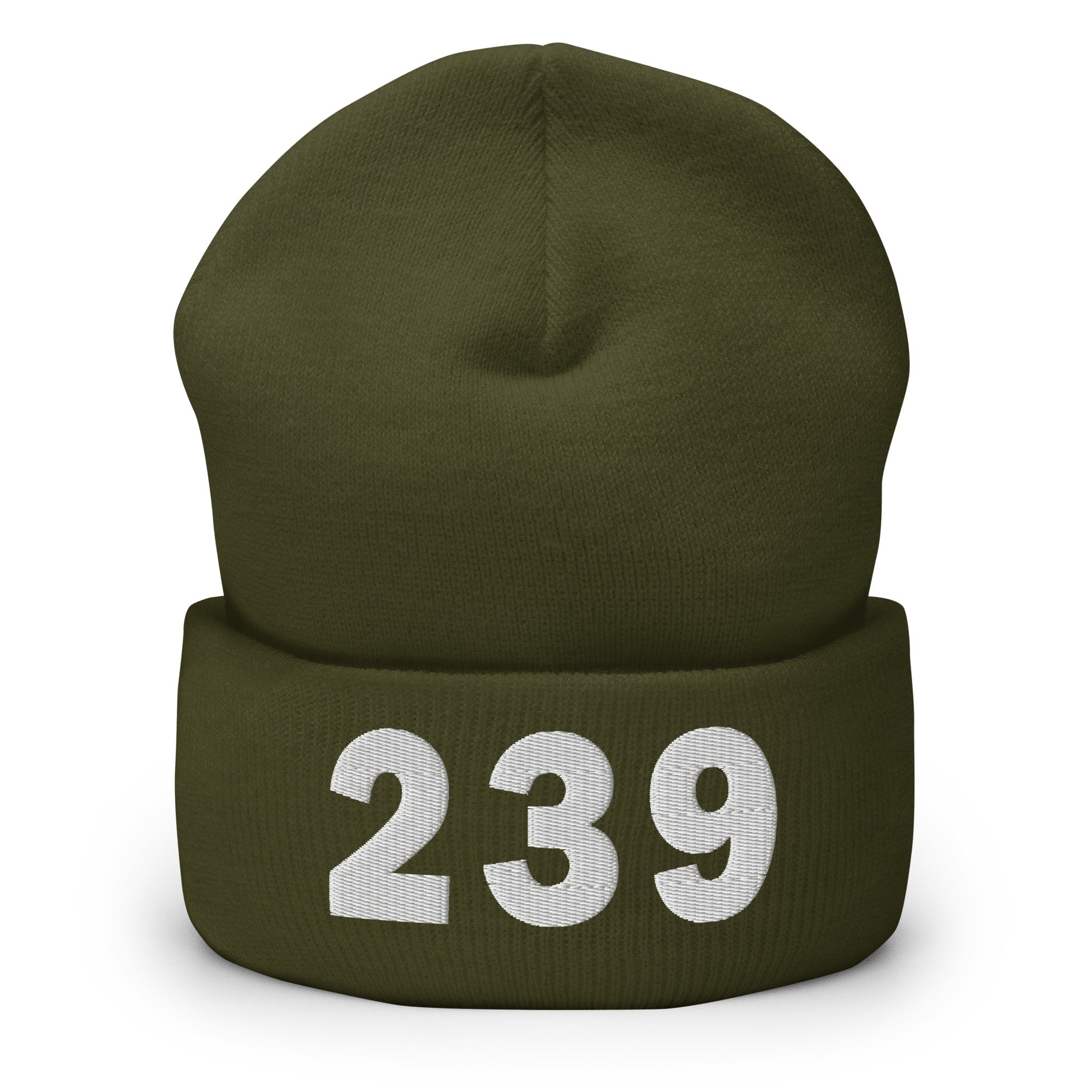 239 Area Code Cuffed Beanie