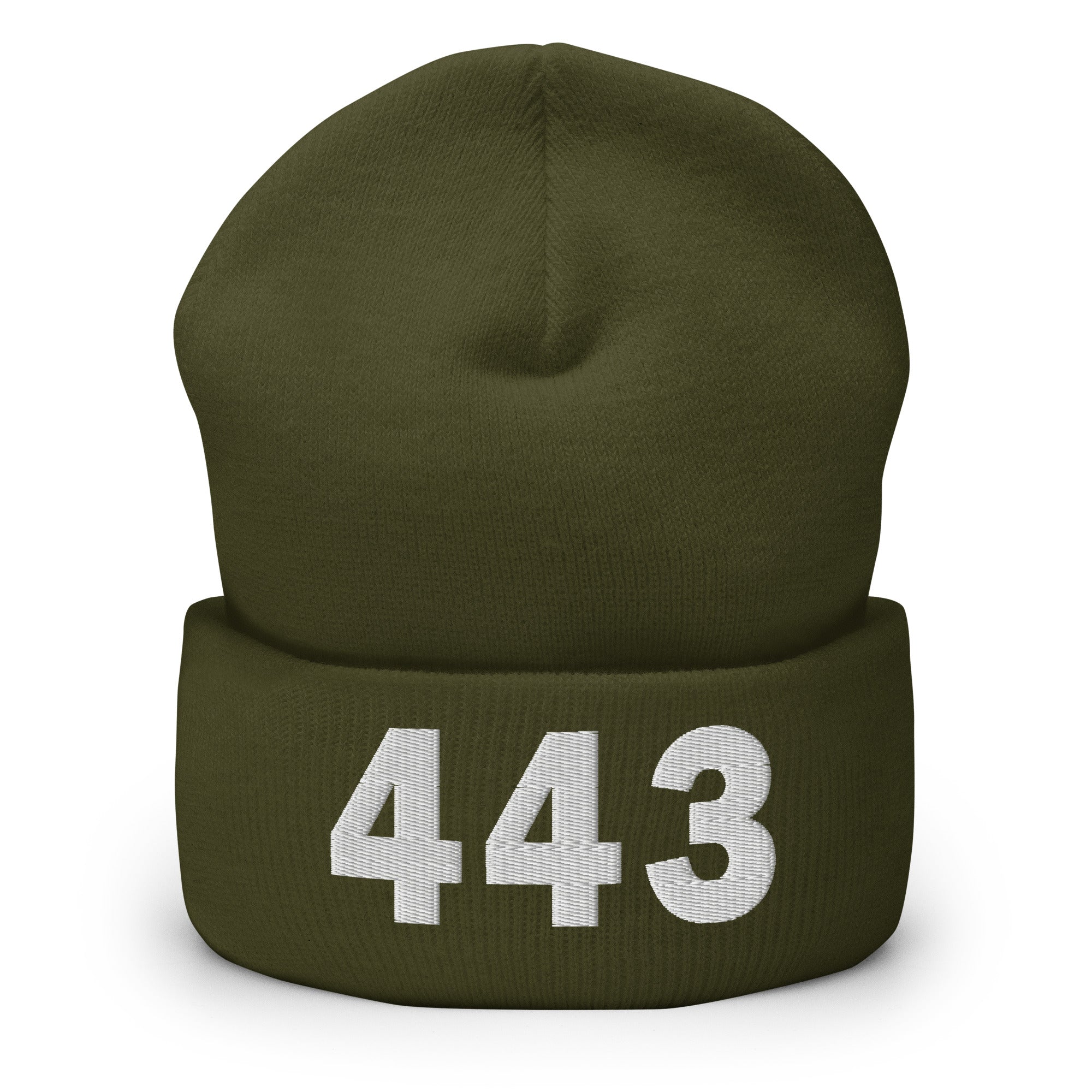 443 Area Code Cuffed Beanie