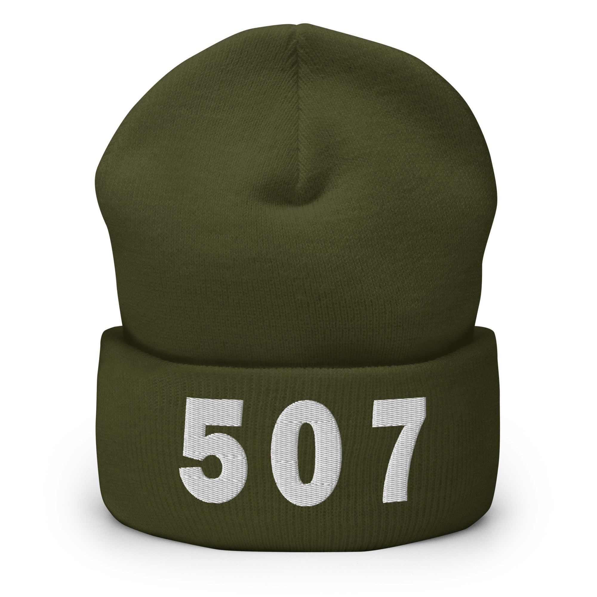 507 Area Code Cuffed Beanie