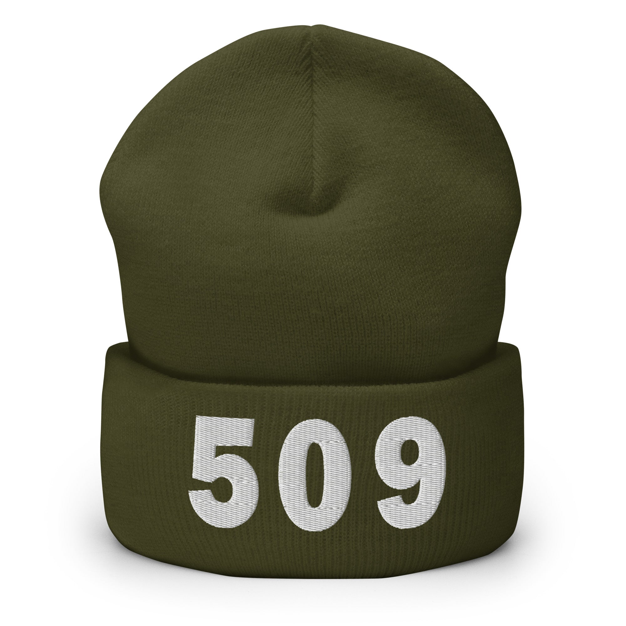 509 Area Code Cuffed Beanie
