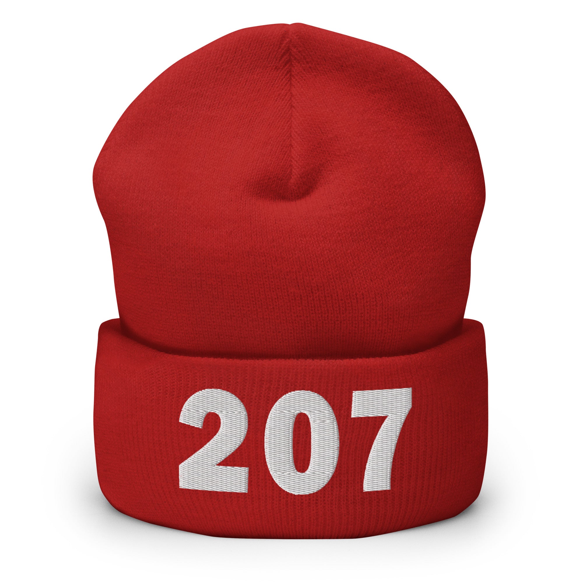 207 Area Code Cuffed Beanie