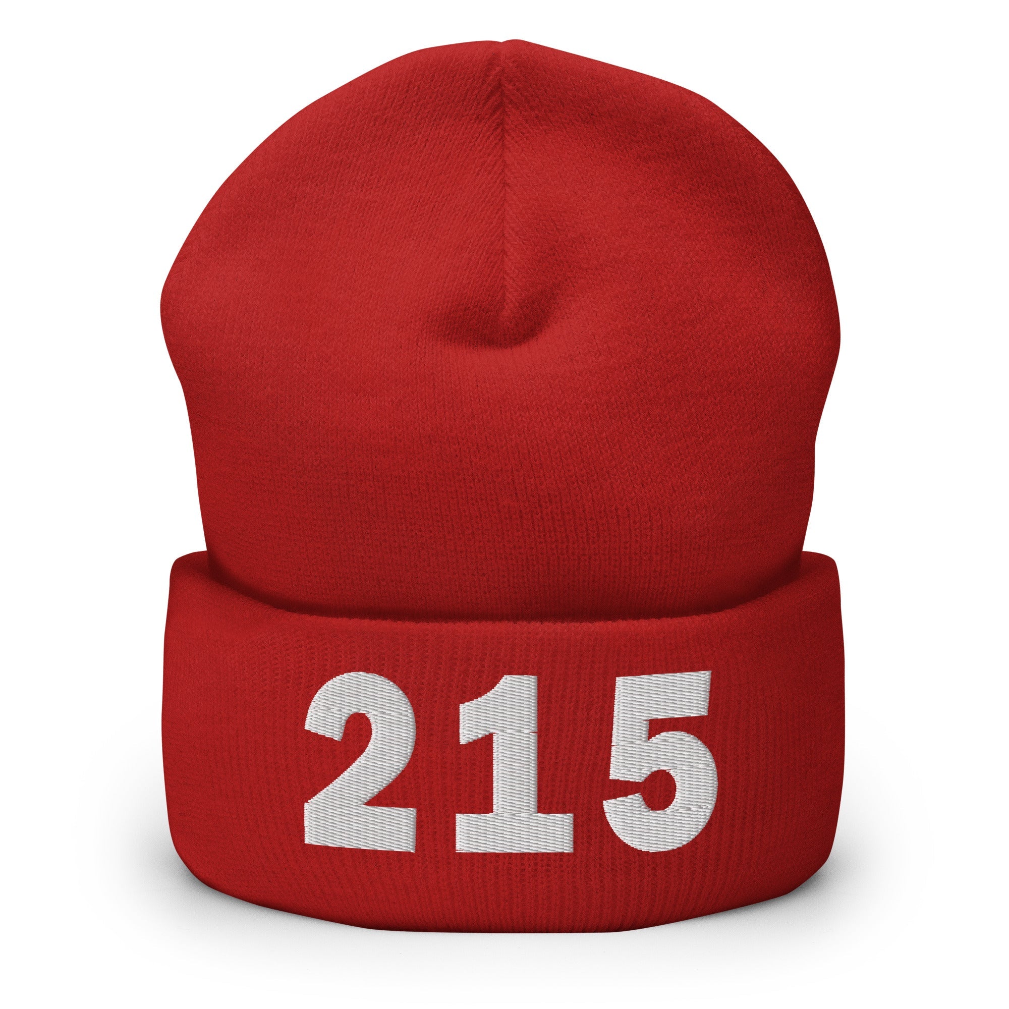 215 Area Code Cuffed Beanie