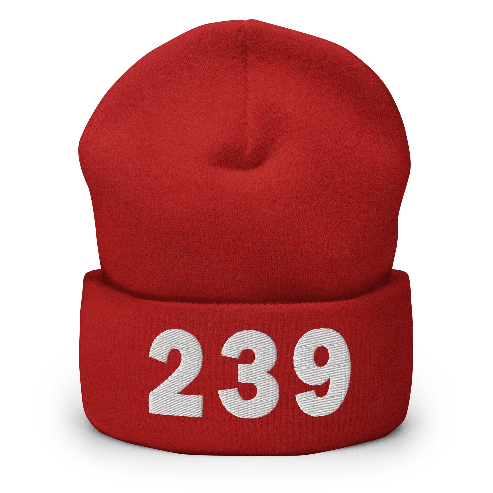 239 Area Code Cuffed Beanie