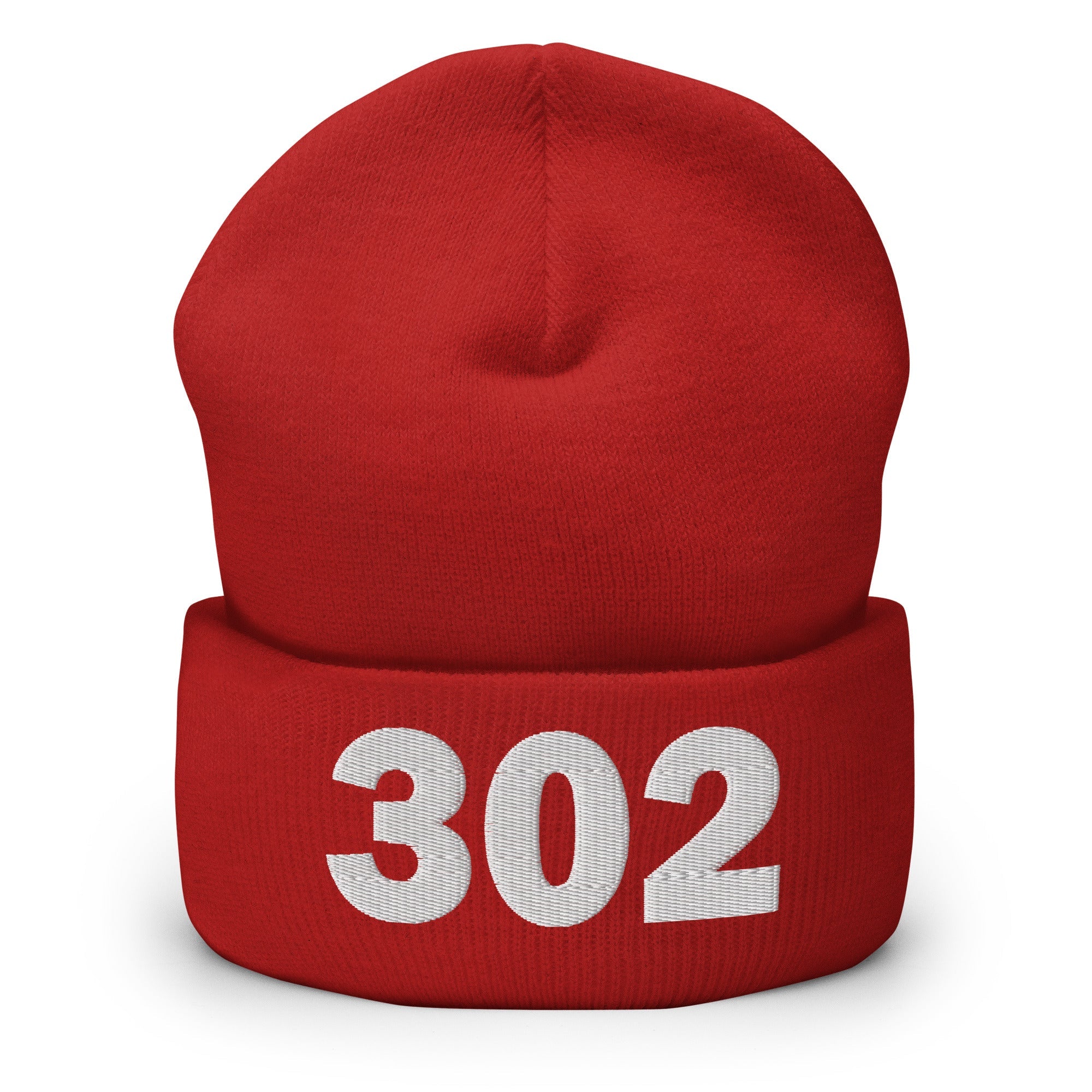 302 Area Code Cuffed Beanie