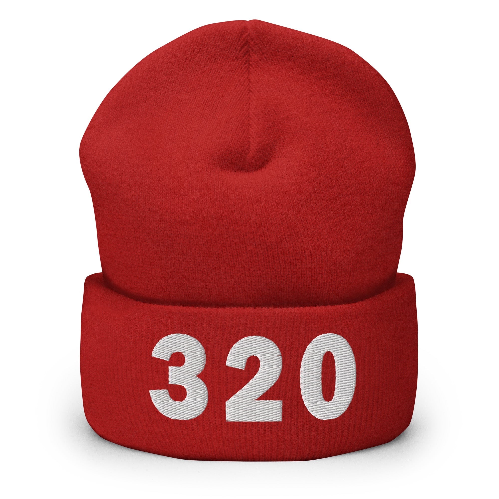 320 Area Code Cuffed Beanie