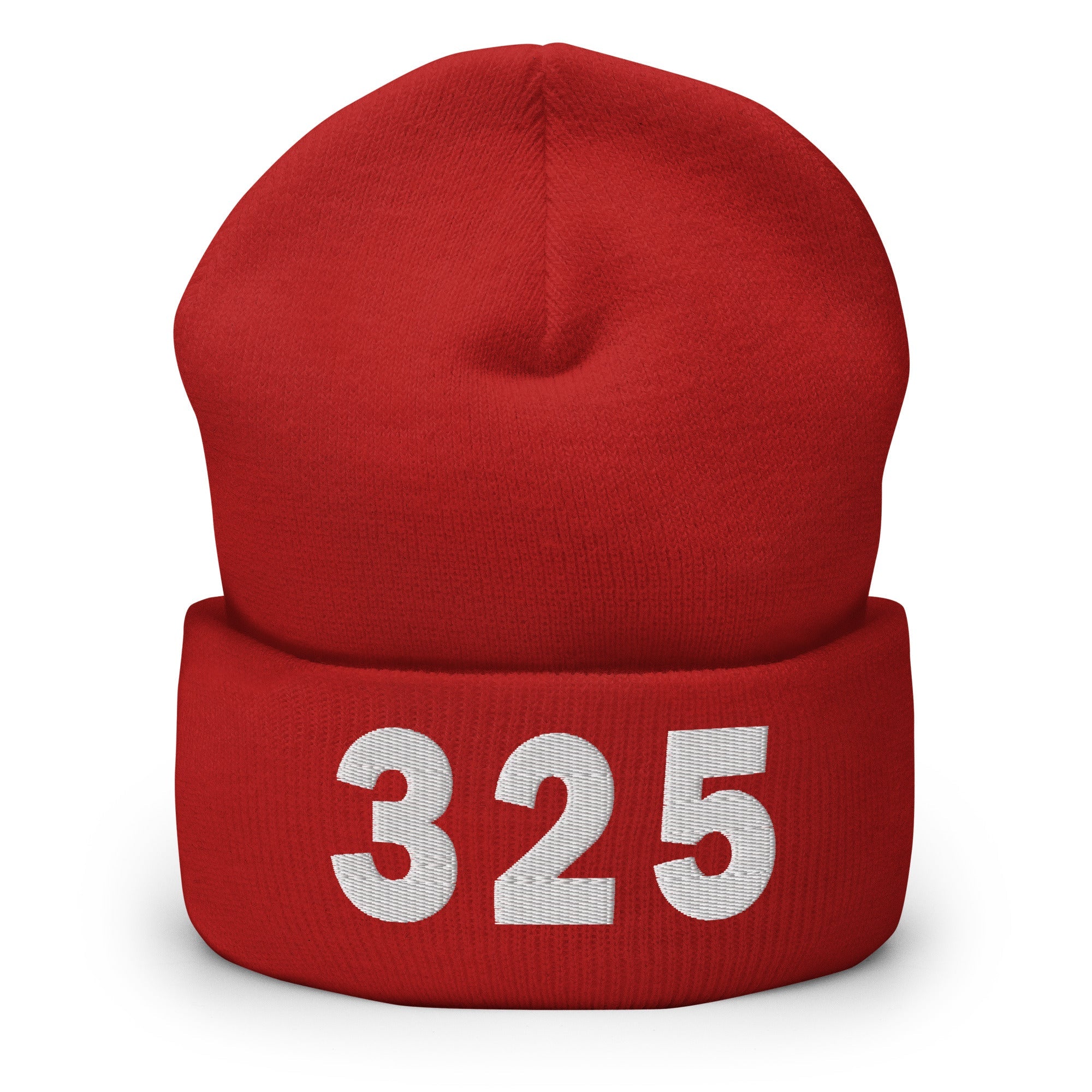 325 Area Code Cuffed Beanie