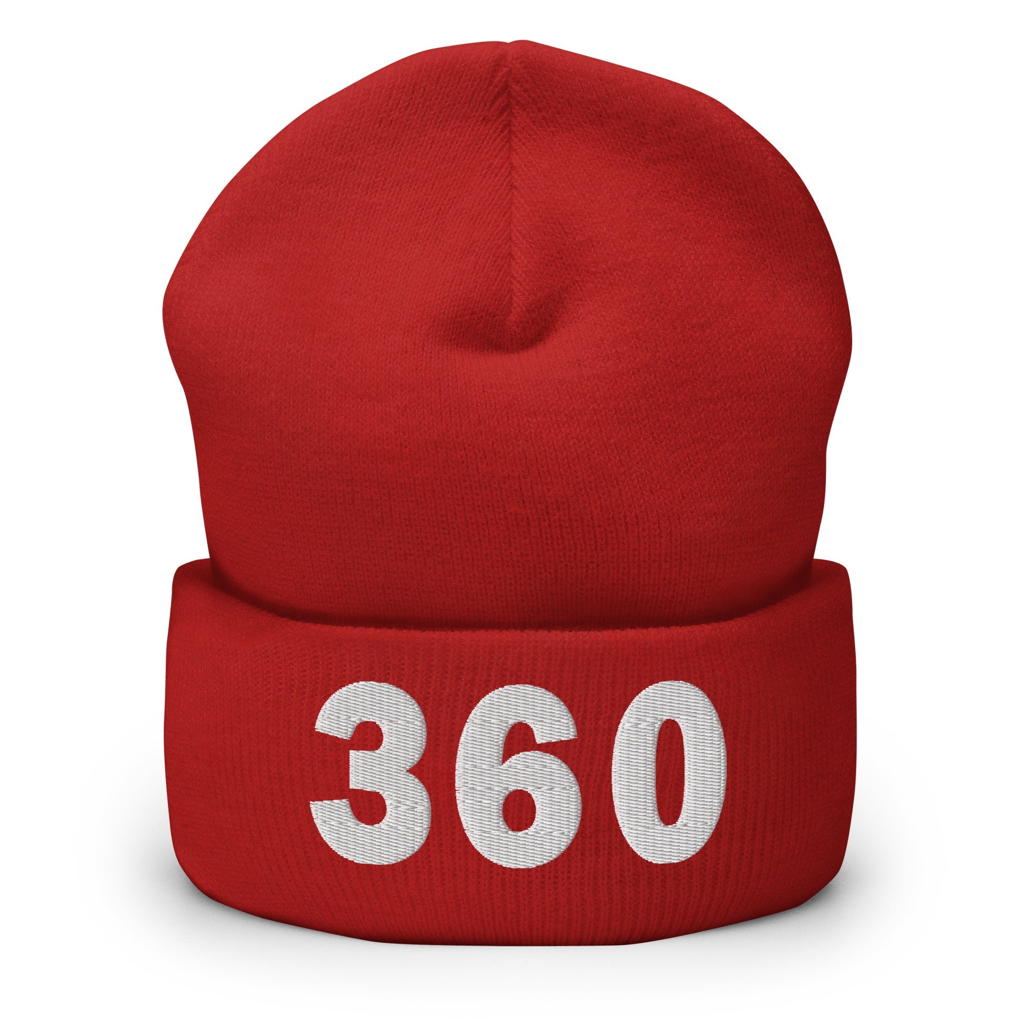 360 Area Code Cuffed Beanie