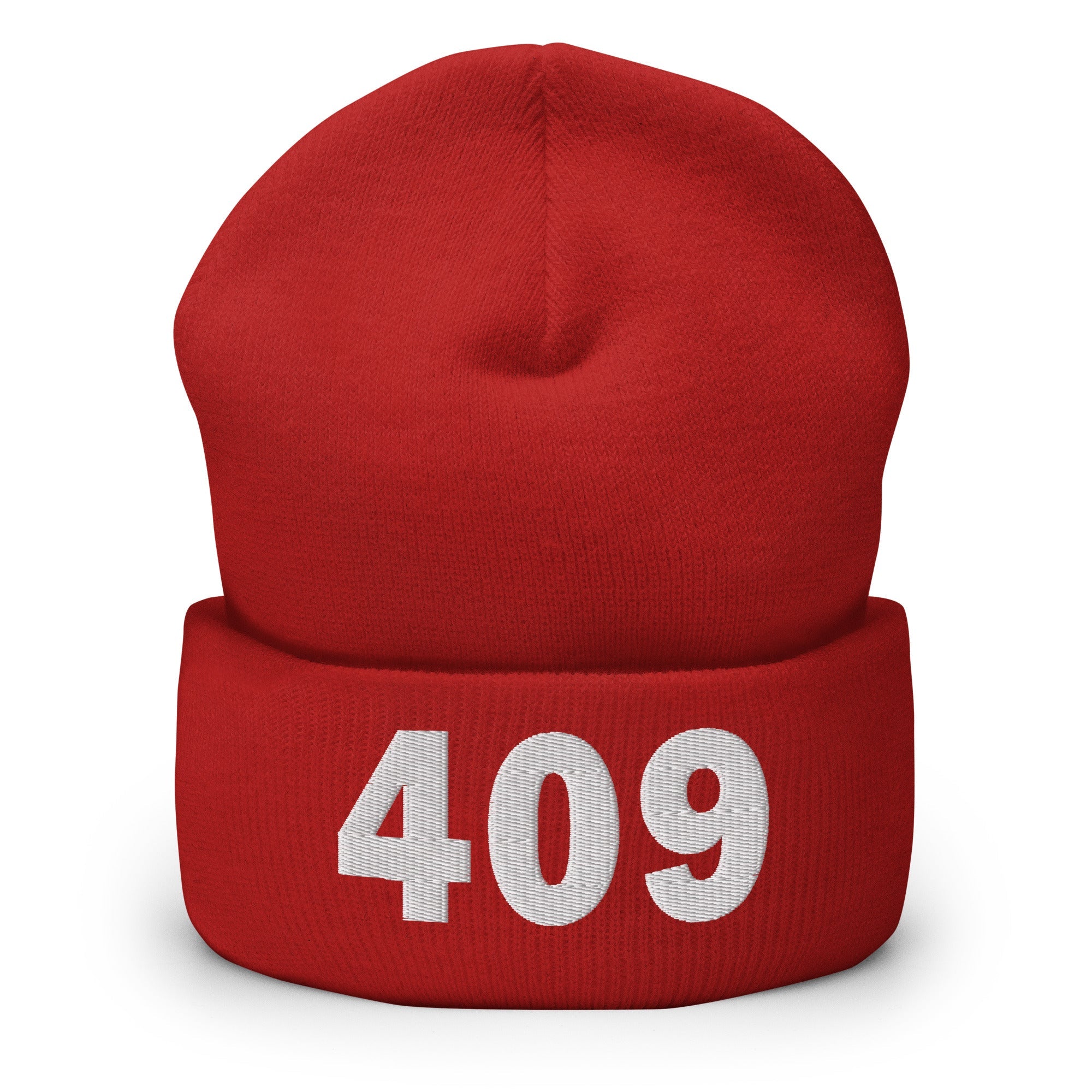 409 Area Code Cuffed Beanie