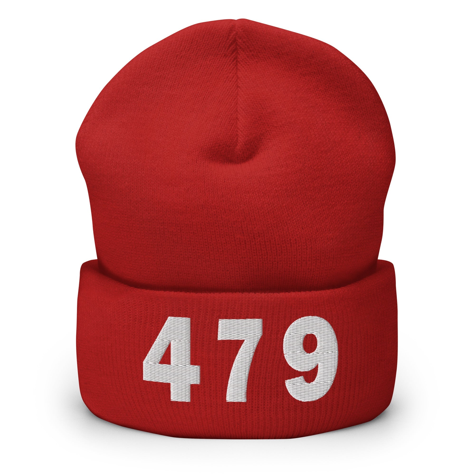 479 Area Code Cuffed Beanie
