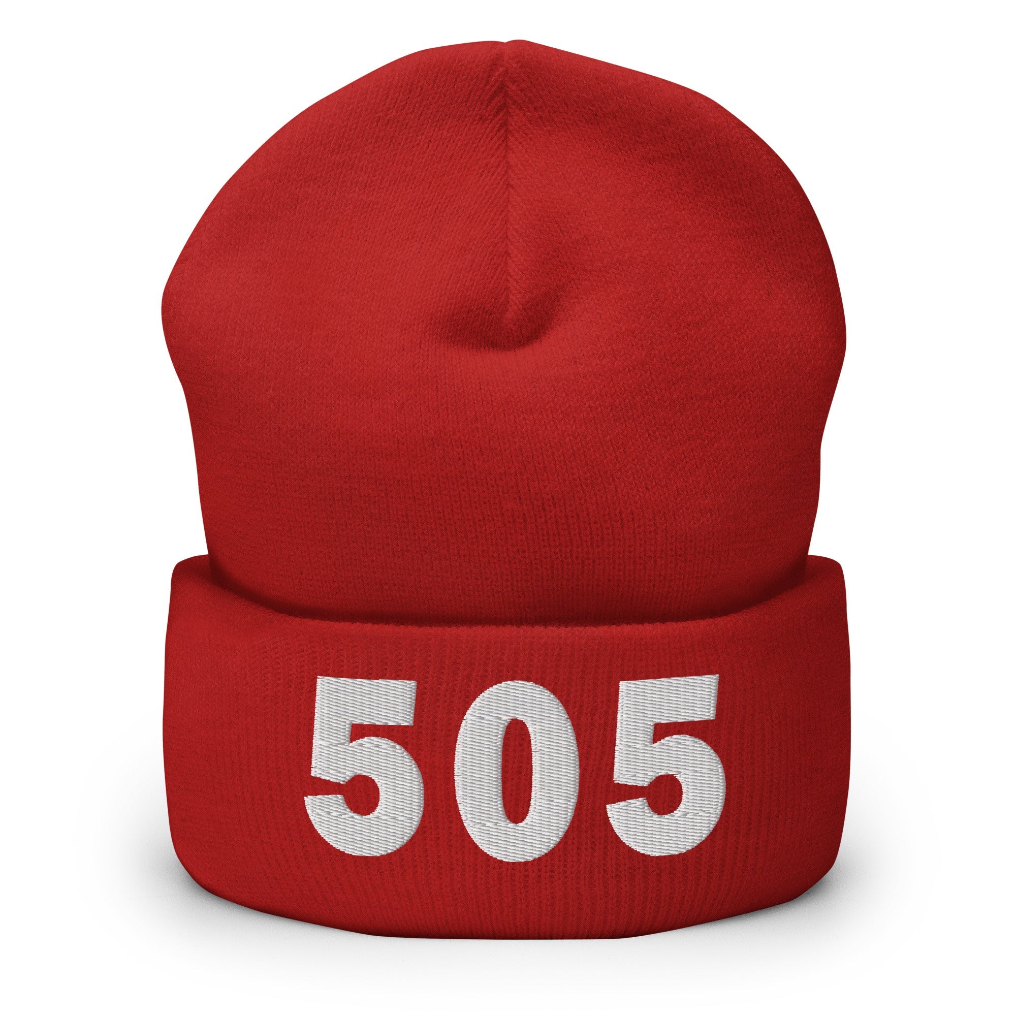 505 Area Code Cuffed Beanie
