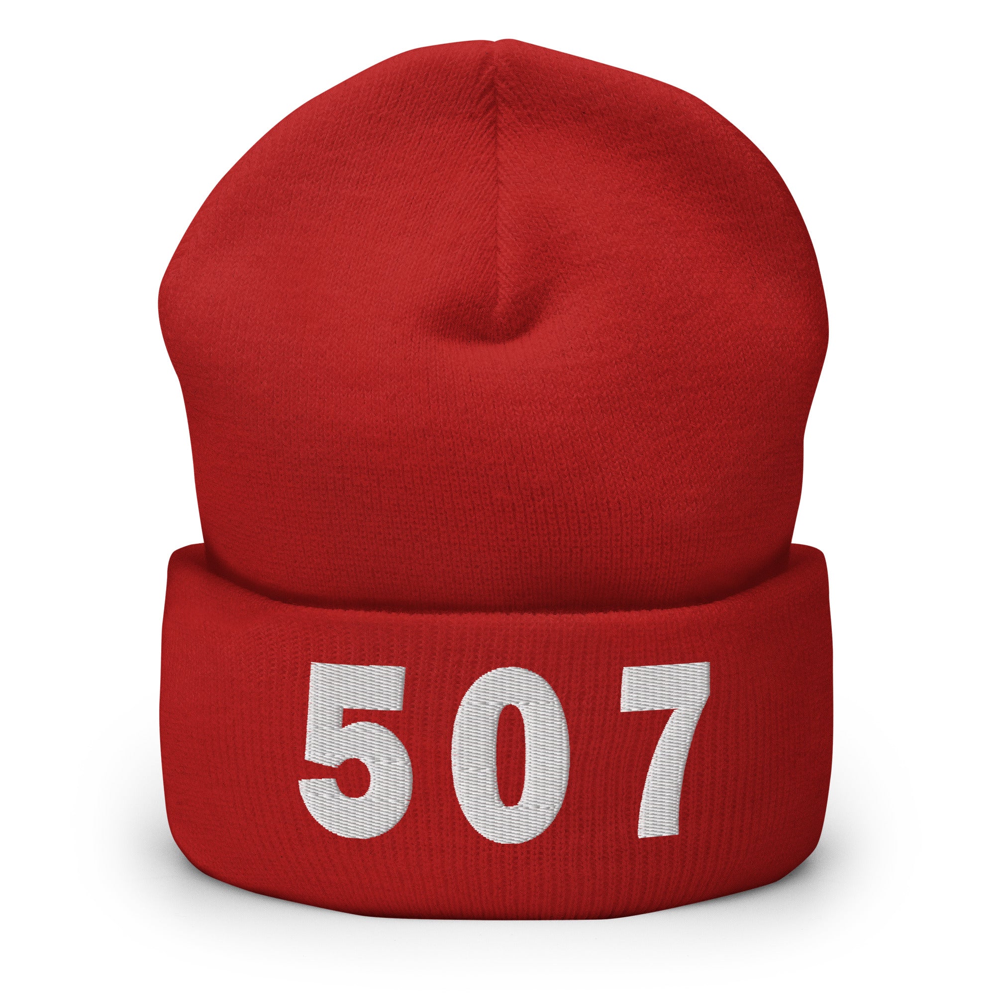 507 Area Code Cuffed Beanie