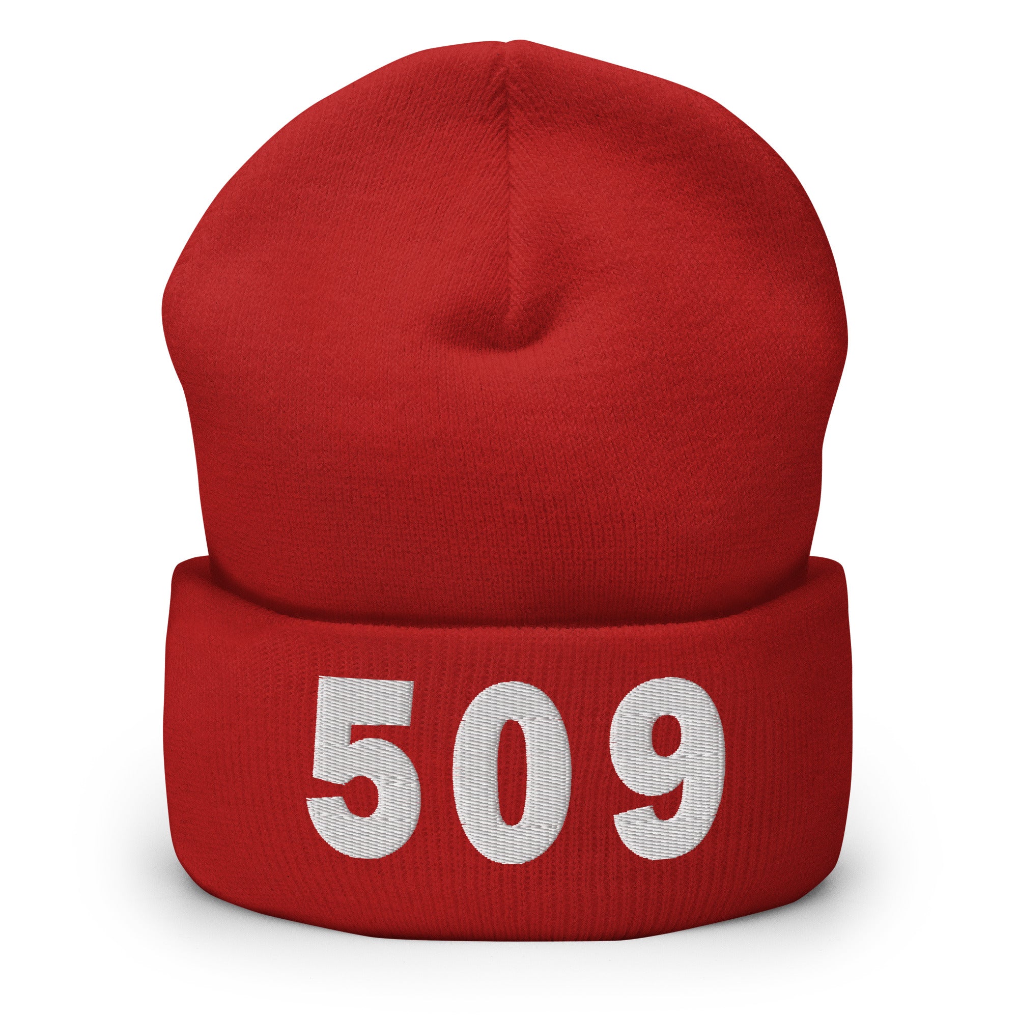 509 Area Code Cuffed Beanie