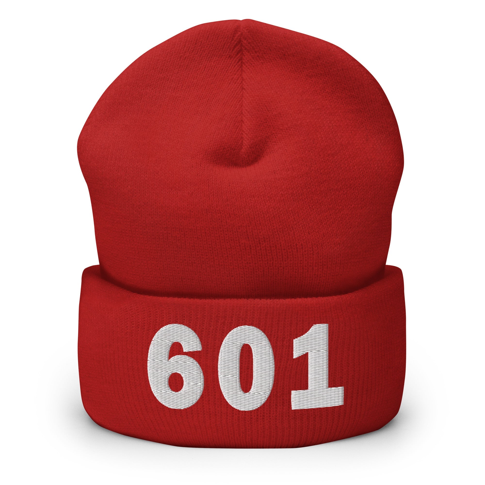 601 Area Code Cuffed Beanie