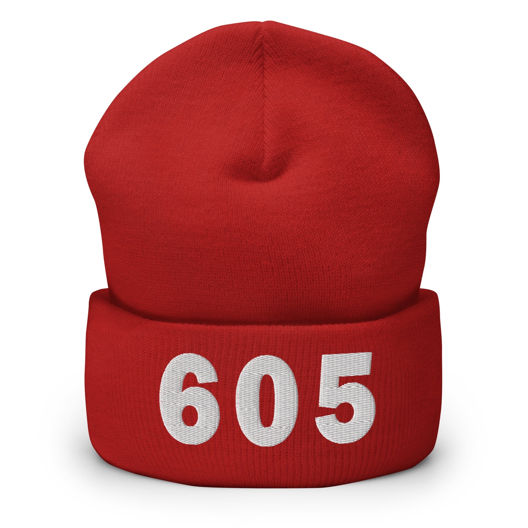 605 Area Code Cuffed Beanie