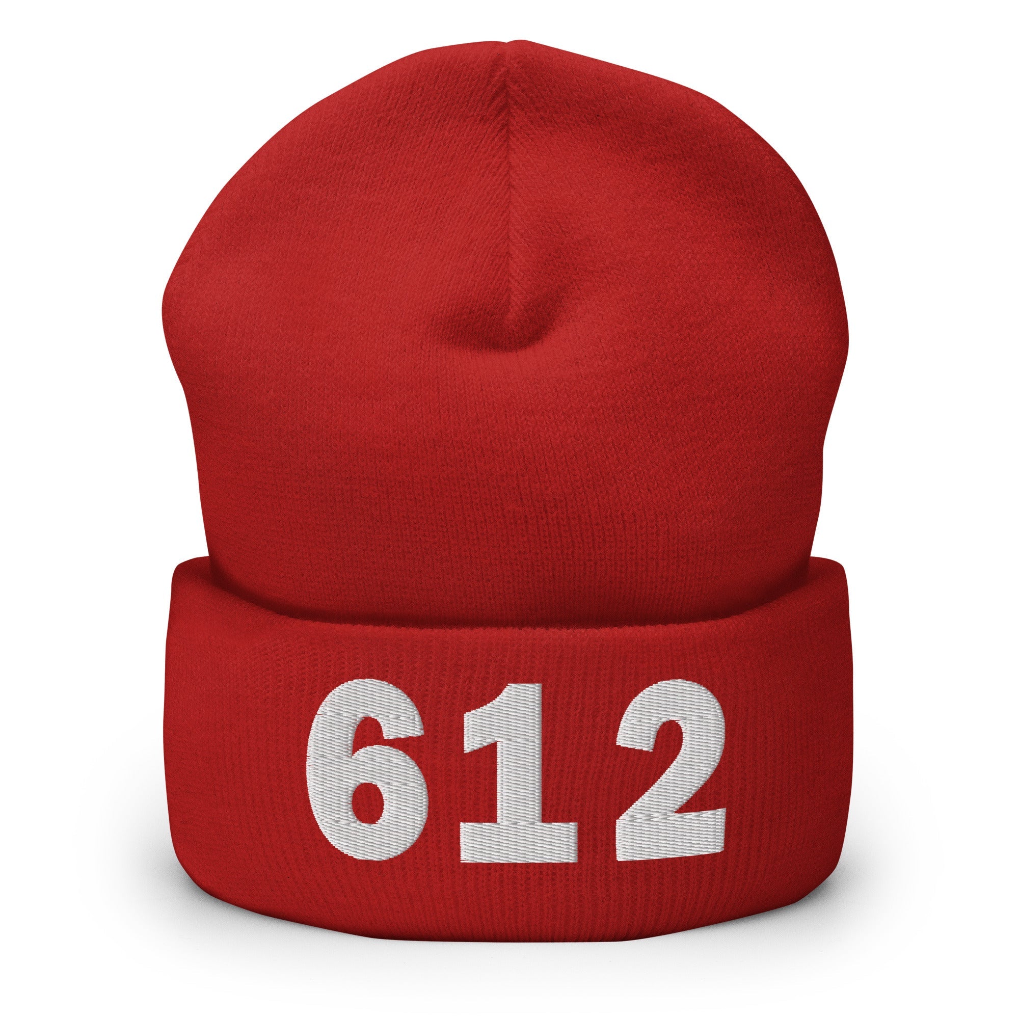 612 Area Code Cuffed Beanie