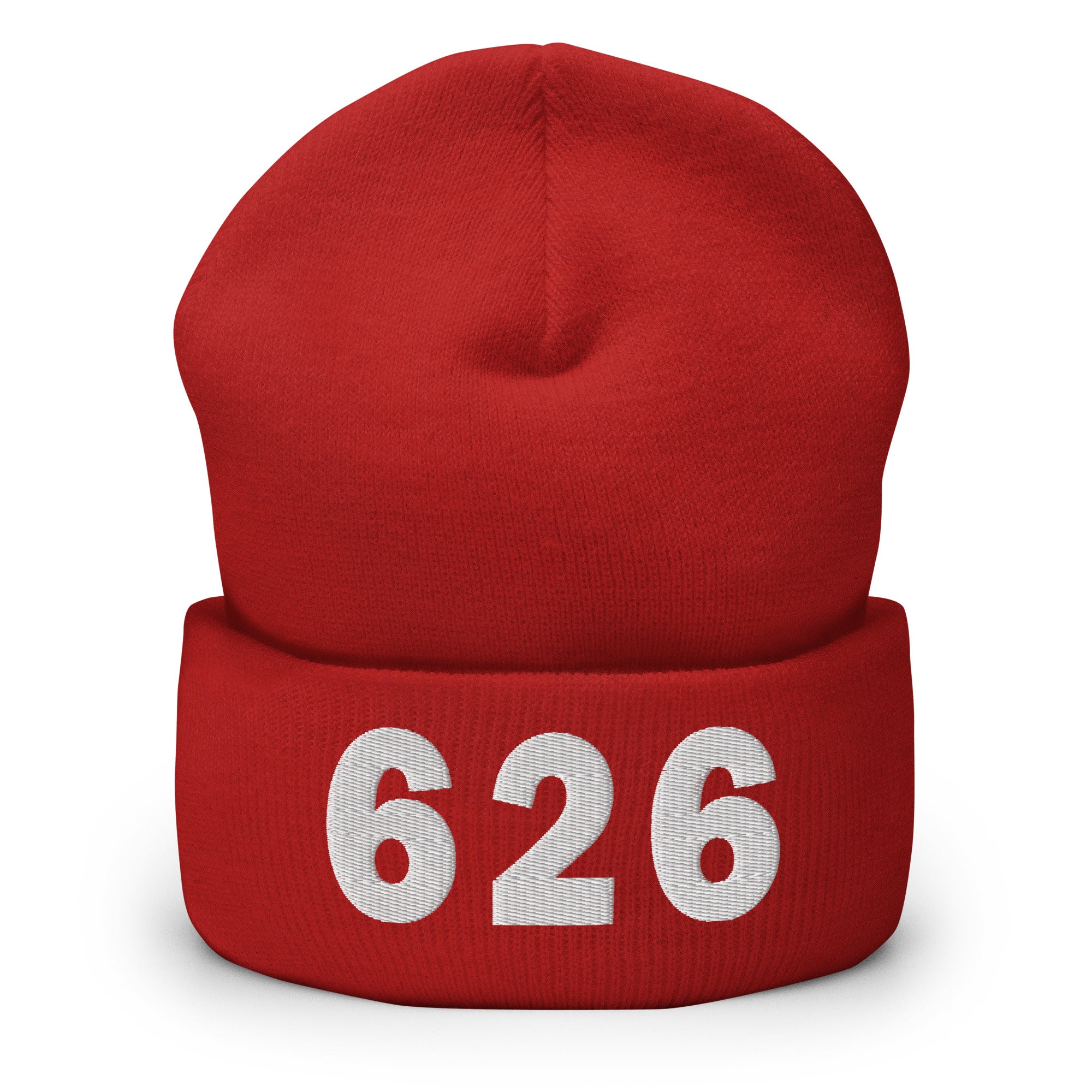 626 Area Code Cuffed Beanie