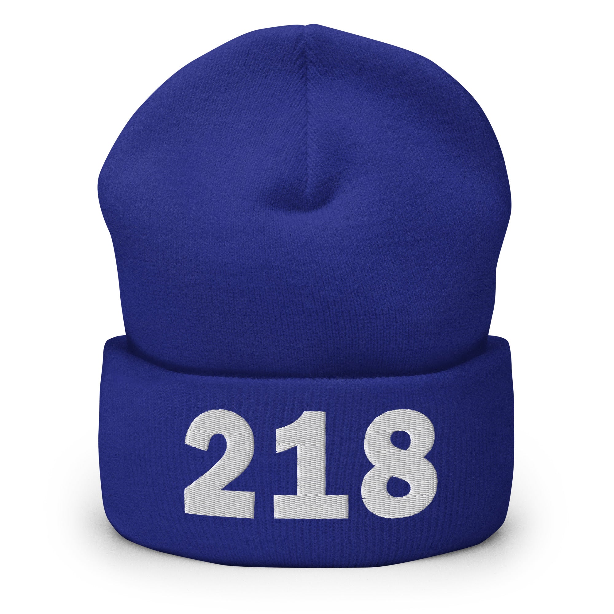 218 Area Code Cuffed Beanie