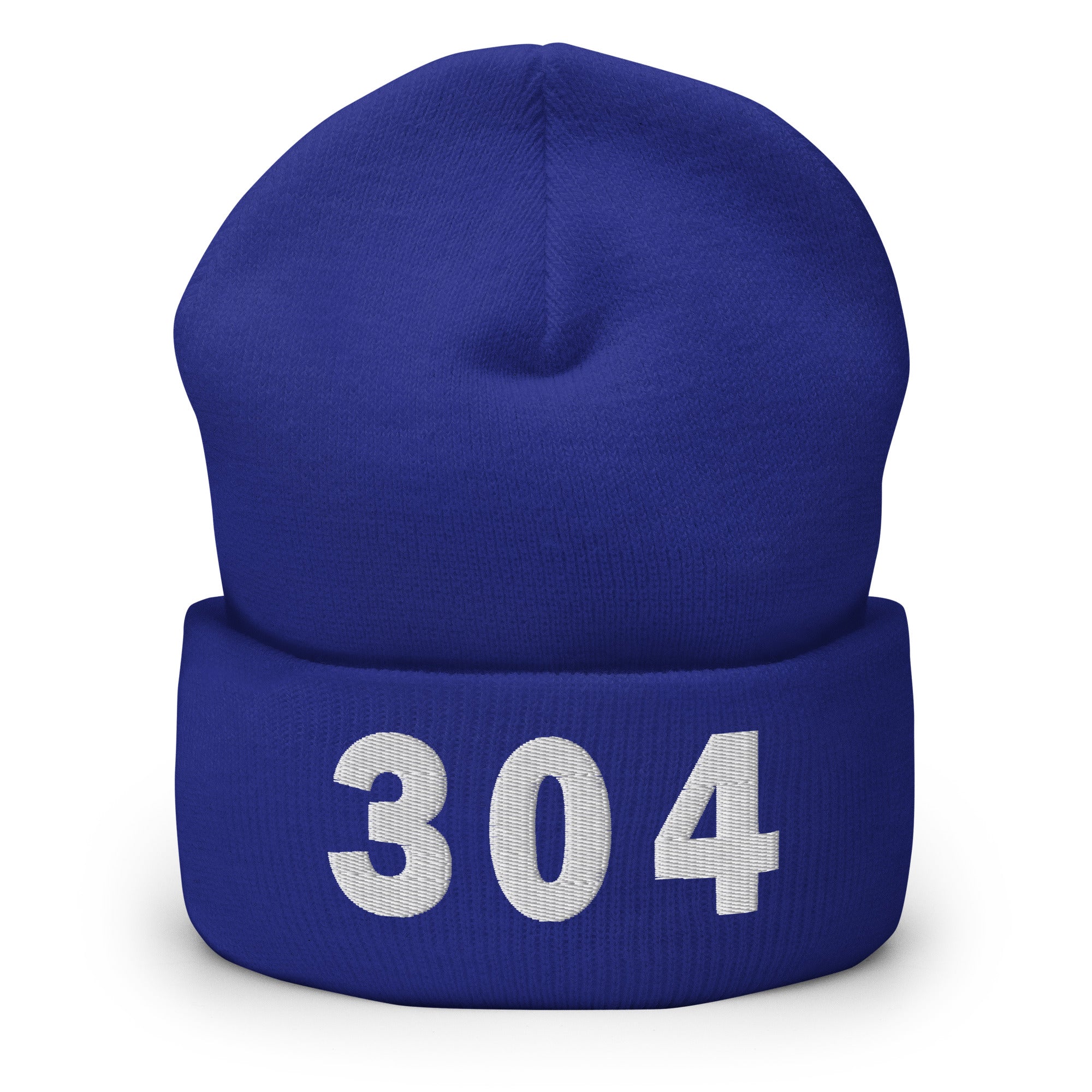 304 Area Code Cuffed Beanie