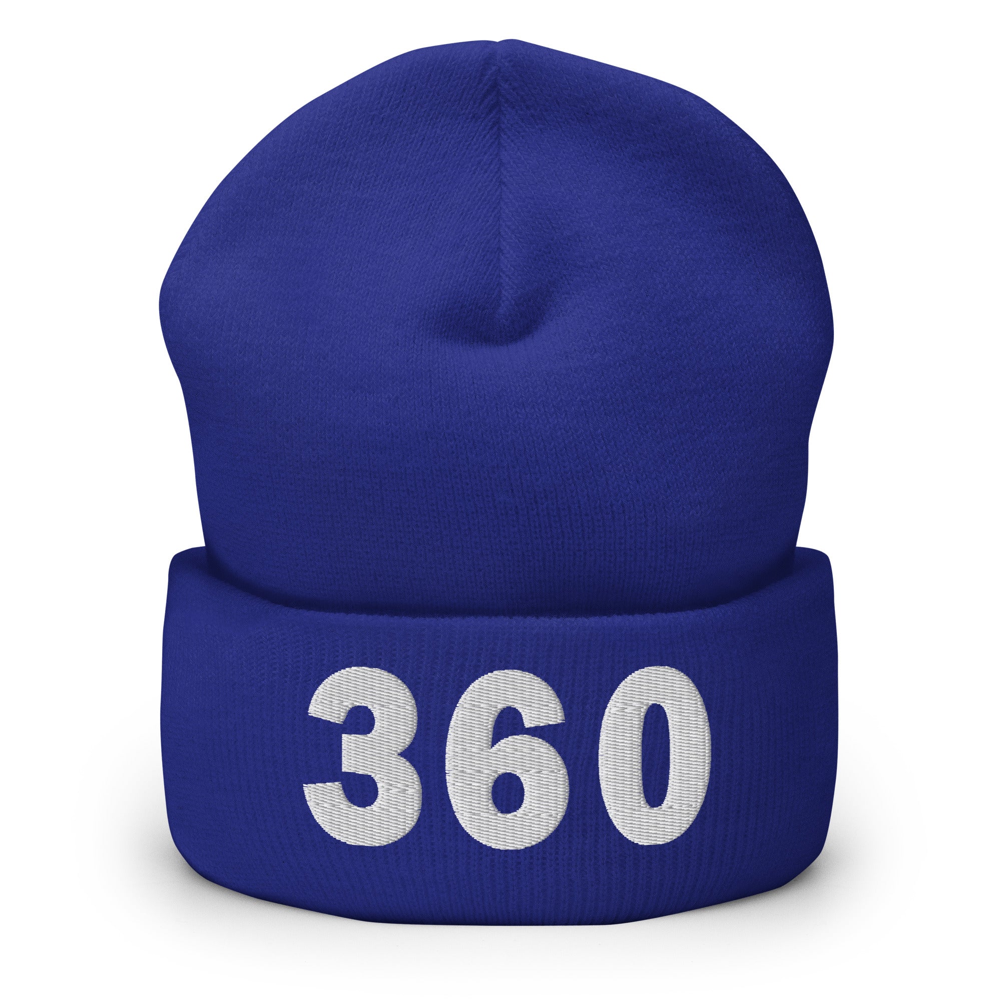 360 Area Code Cuffed Beanie