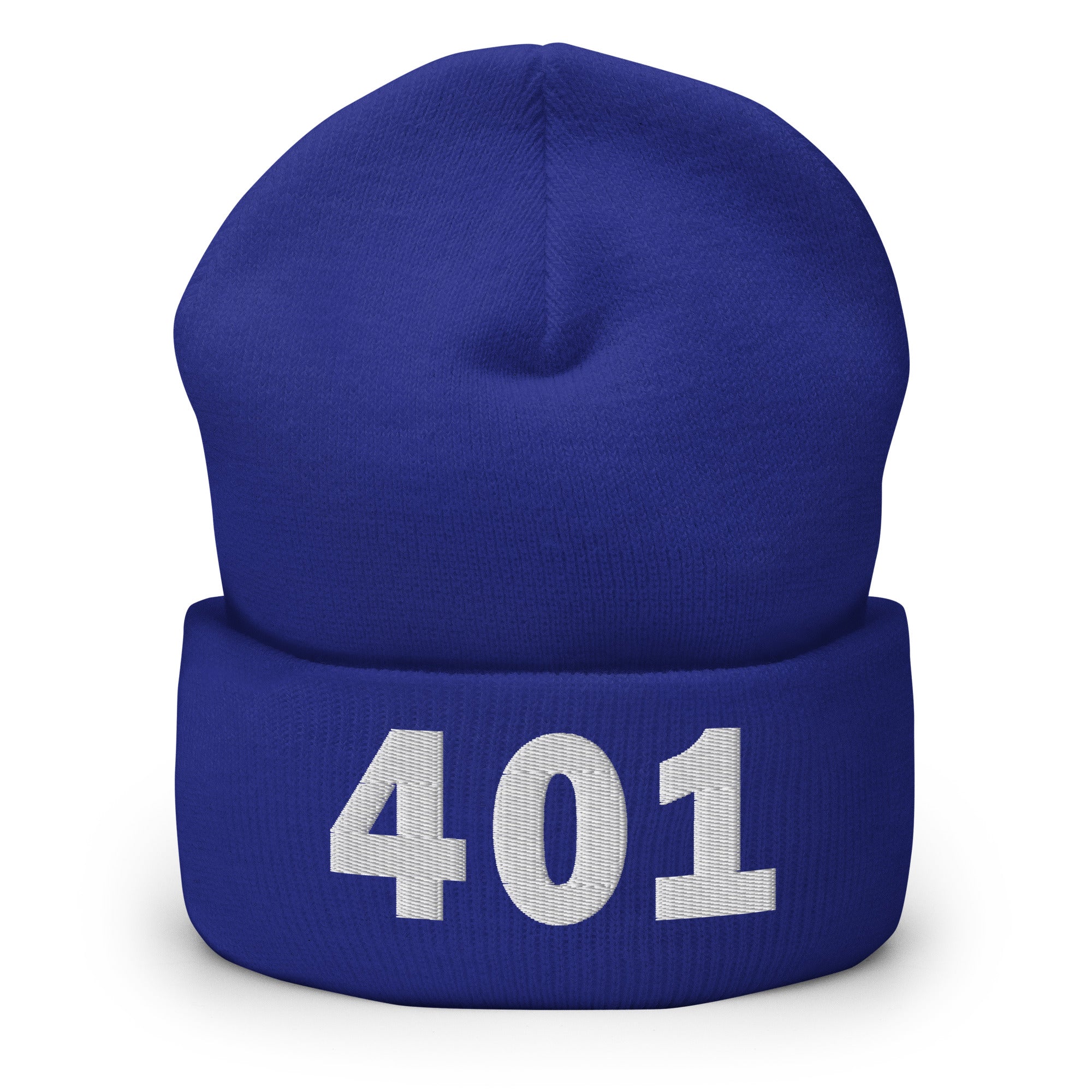 401 Area Code Cuffed Beanie