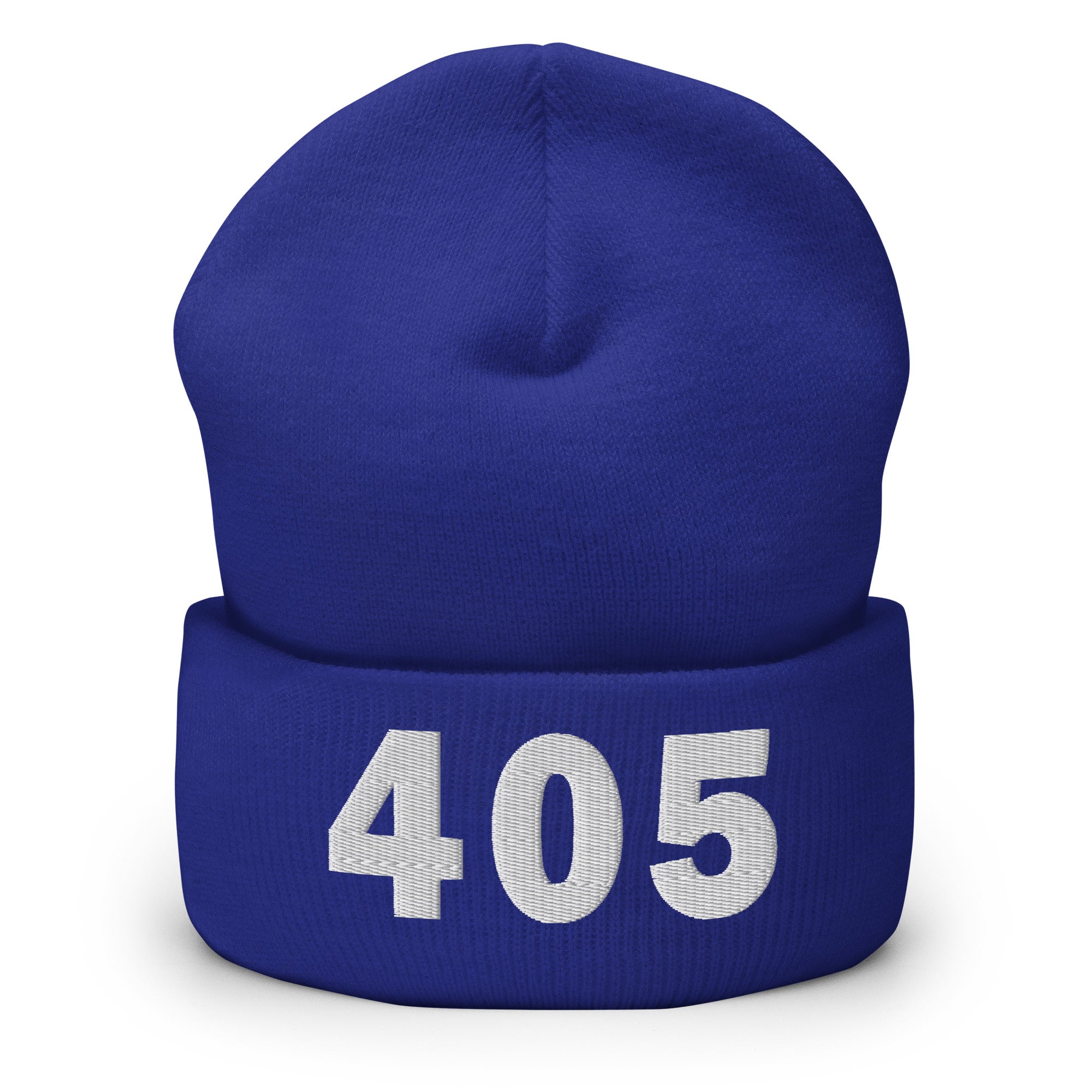 405 Area Code Cuffed Beanie