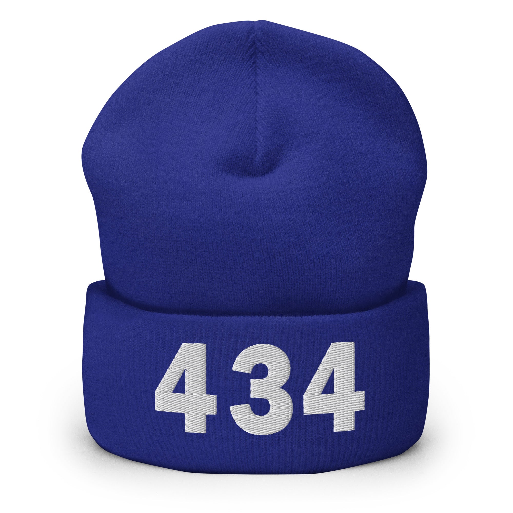 434 Area Code Cuffed Beanie